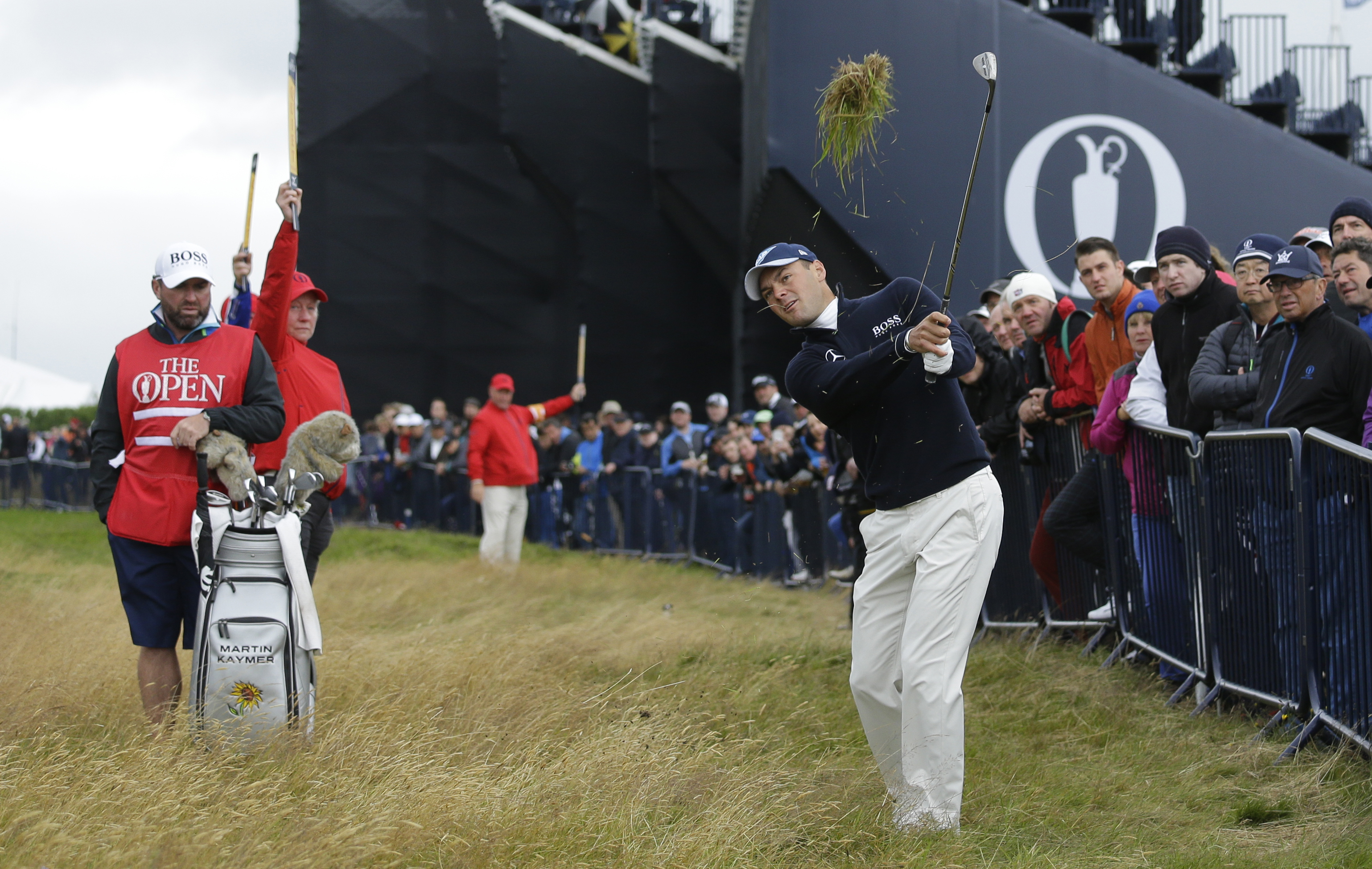 Stenson takes 1-stroke lead into final round of British Open