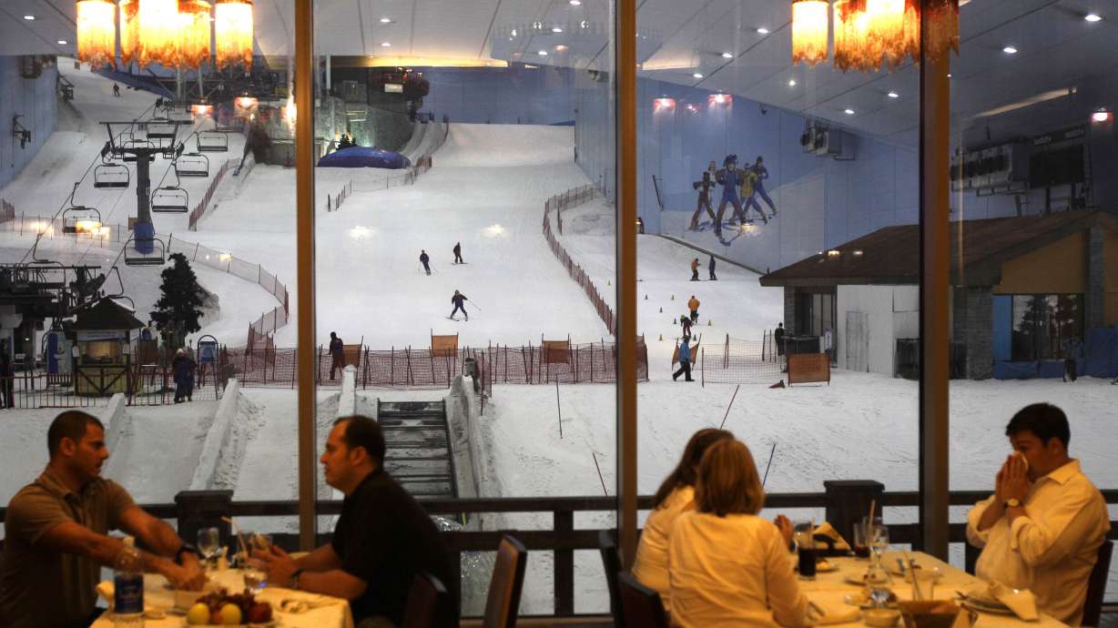 Dubai too hot for you? Stay overnight on its snowy slopes
