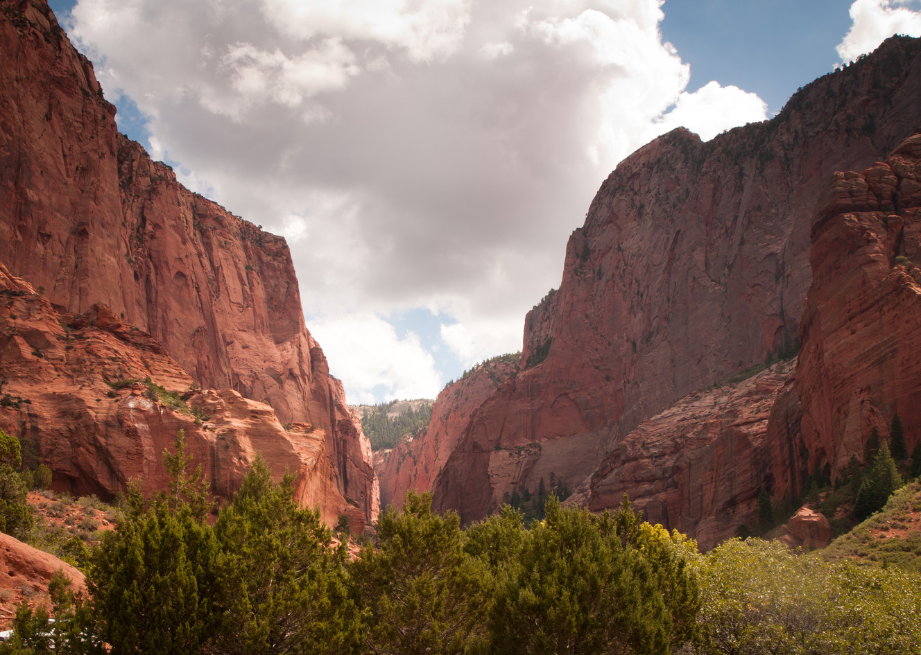 2 hiking trails in Kolob Canyon provide unmatched solitude
