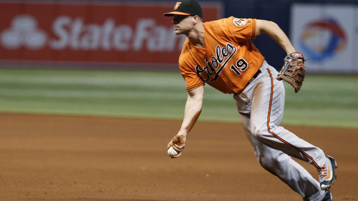 O's star Davis hospitalized Sunday with illness, out Monday