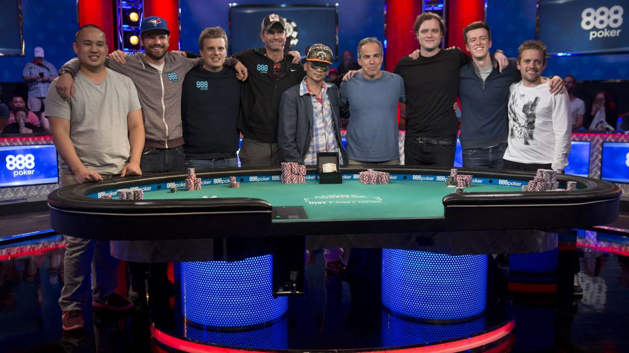 Final table set for World Series of Poker event in Las Vegas