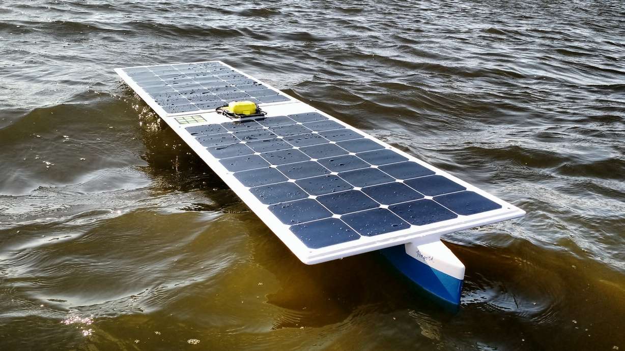 SeaCharger: The Autonomous Boat (Photo: Courtesy of Damon McMillan)