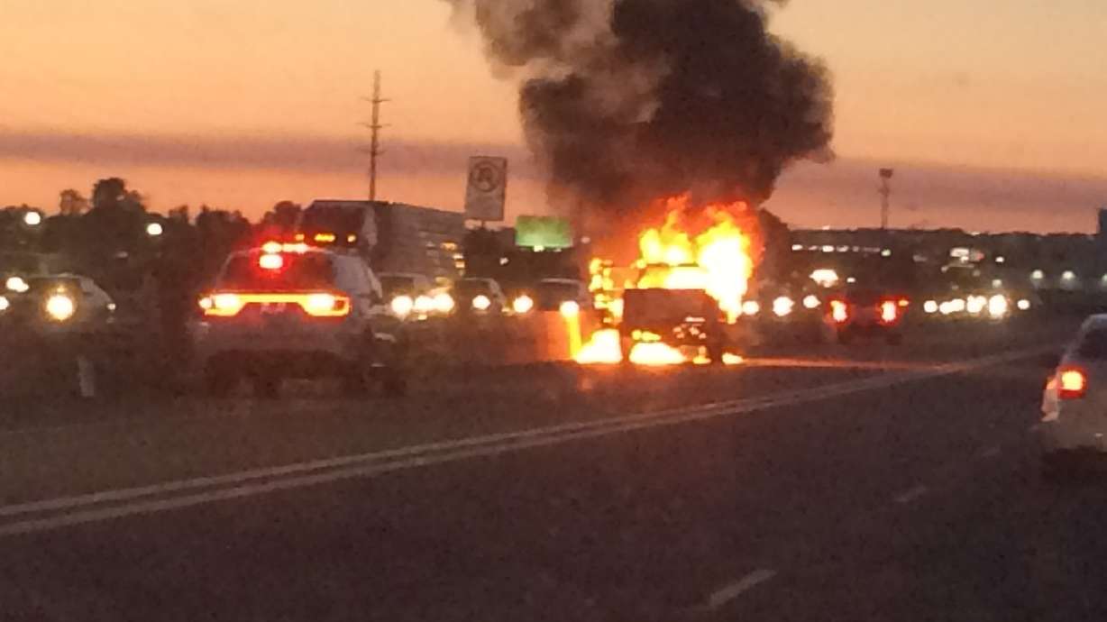 User submitted photos: Vehicle fires and gorgeous sunsets