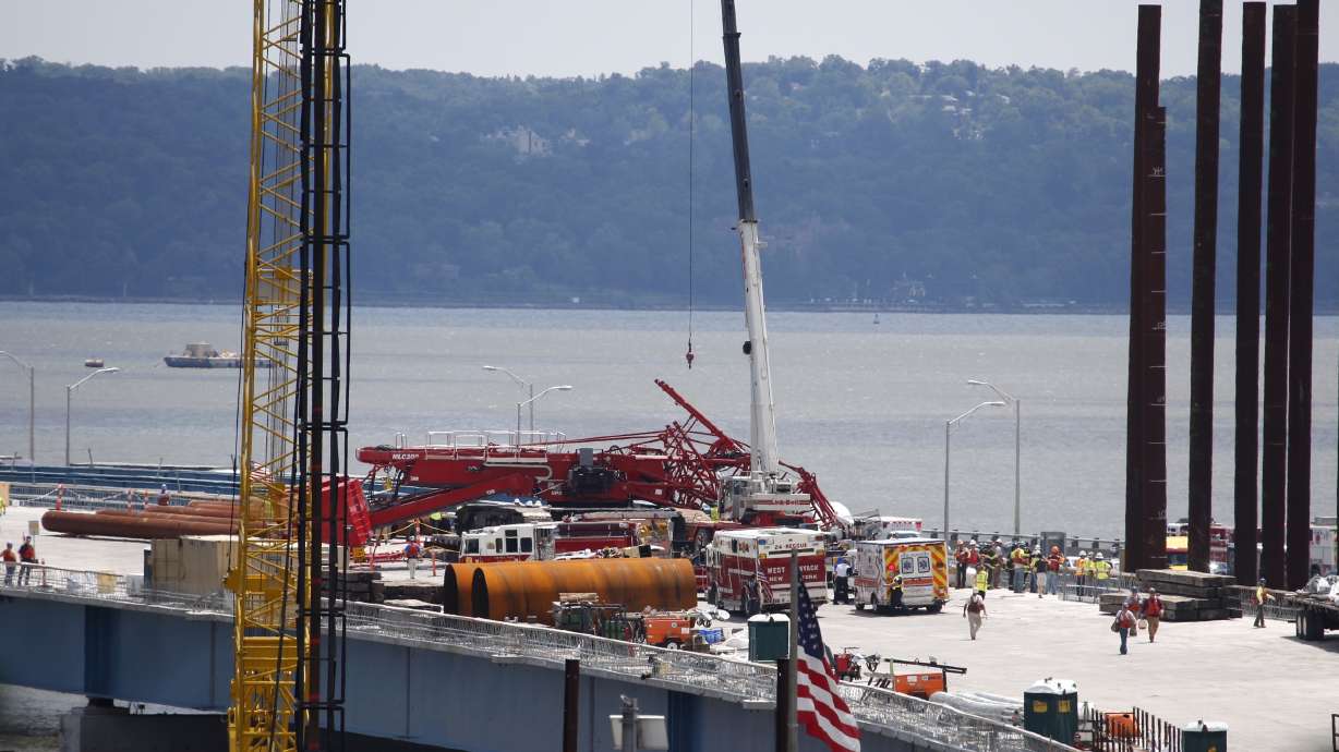 Paramedic rescues woman on ventilator after crane collapse