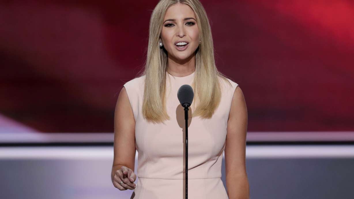 Daughter Ivanka Trump raises issues father rarely mentions