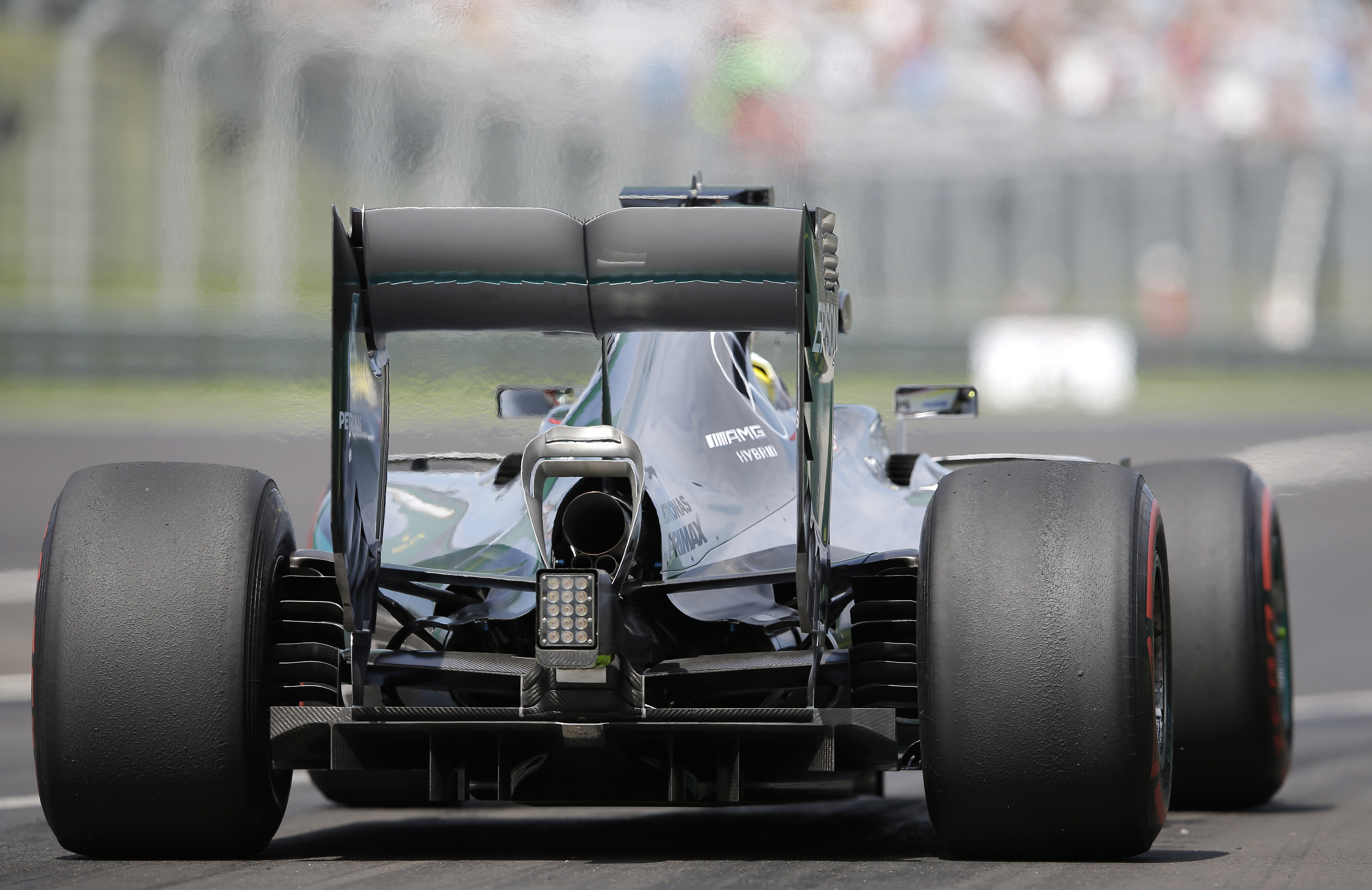 Rosberg fastest, Hamilton crashes at Hungary GP practice
