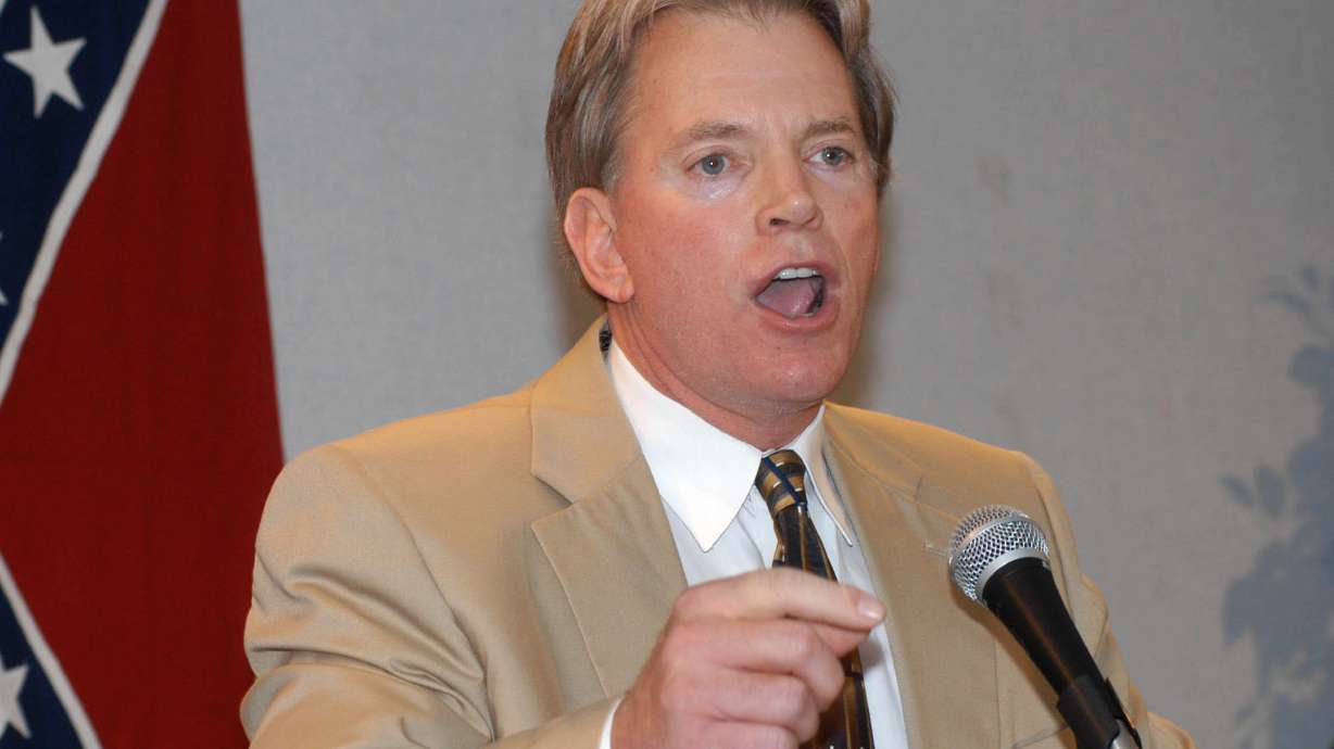The Latest: Ex-Gov. Edwards surprised at Duke's Senate bid