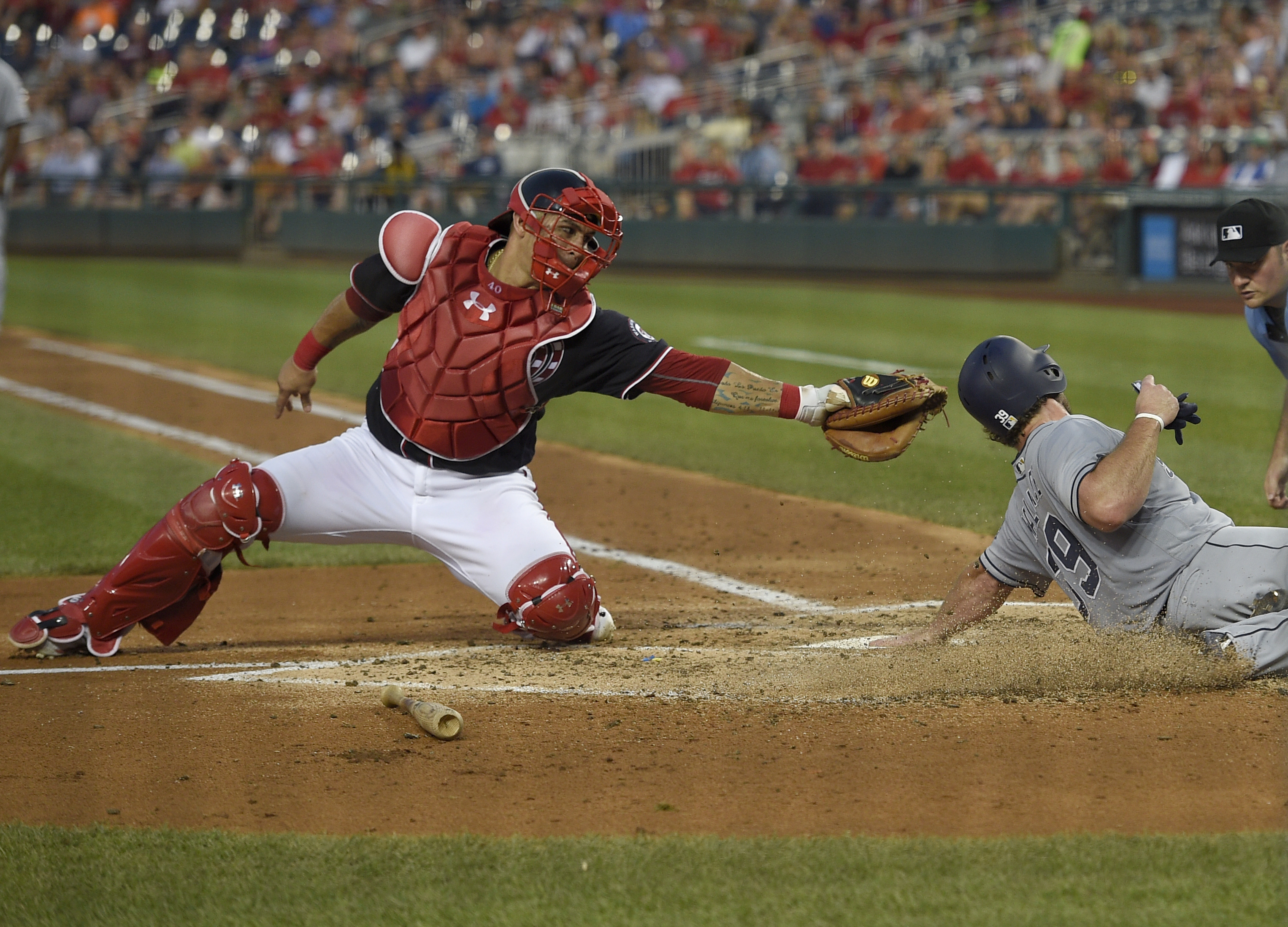 Matt Kemp homer twice, Padres beat Nationals 5-3