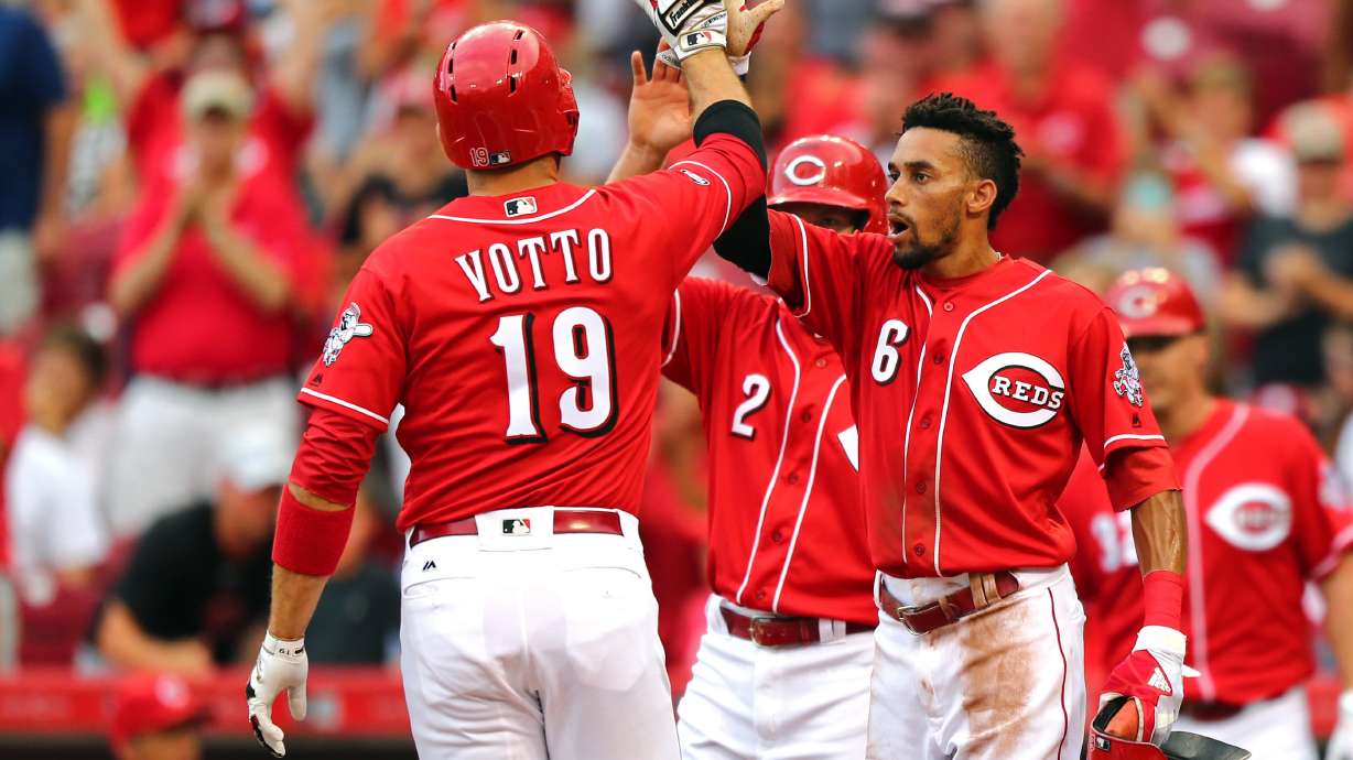 Votto hits 3-run HR, Reds beat slumping Diamondbacks 6-2