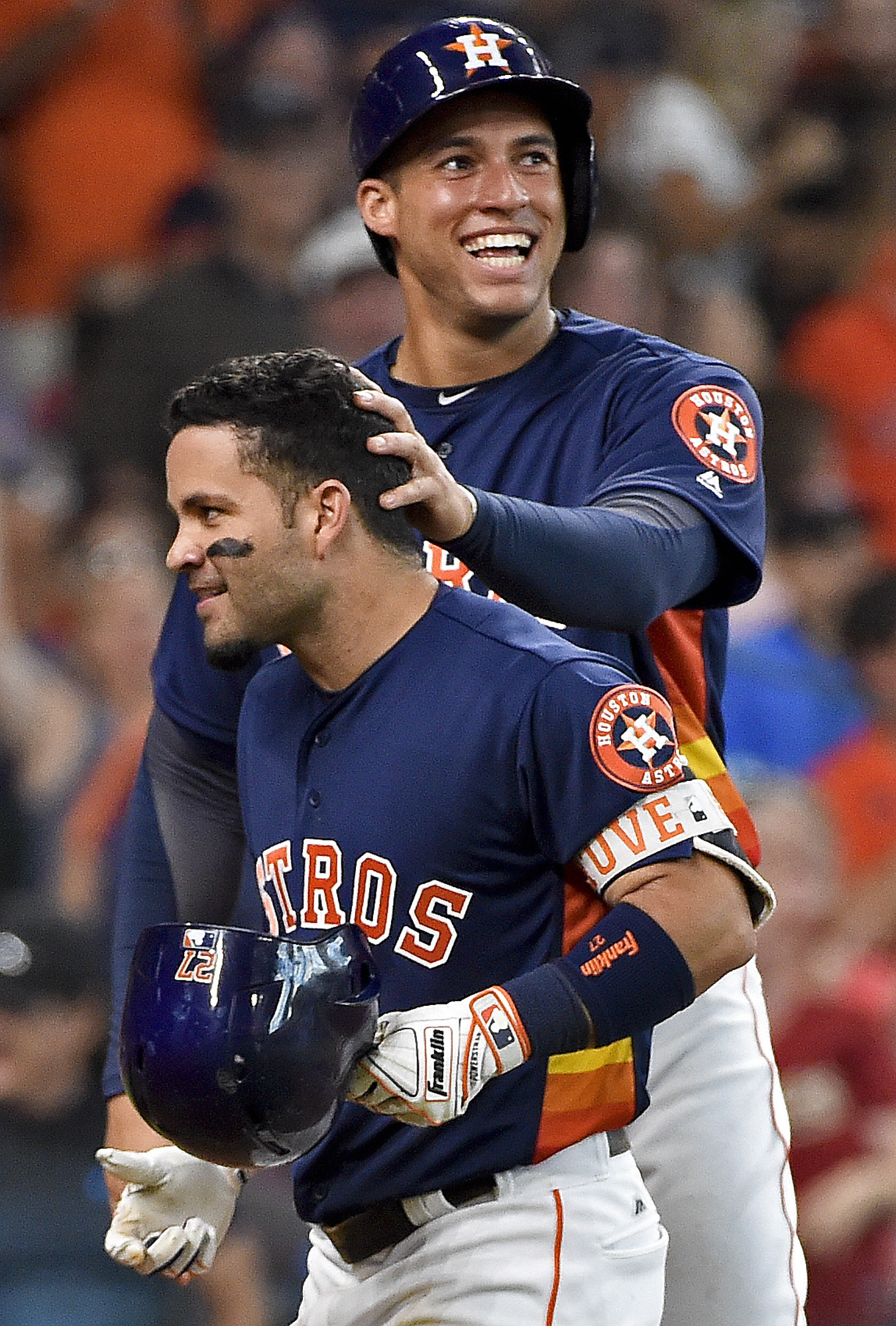 Altuve's 2 homers, 6 RBIs lead Astros over Angels 13-3