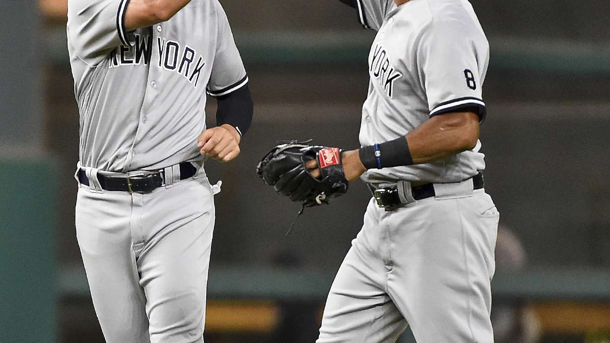 Romine, Pineda, new-look bullpen lead Yanks past Astros 2-1