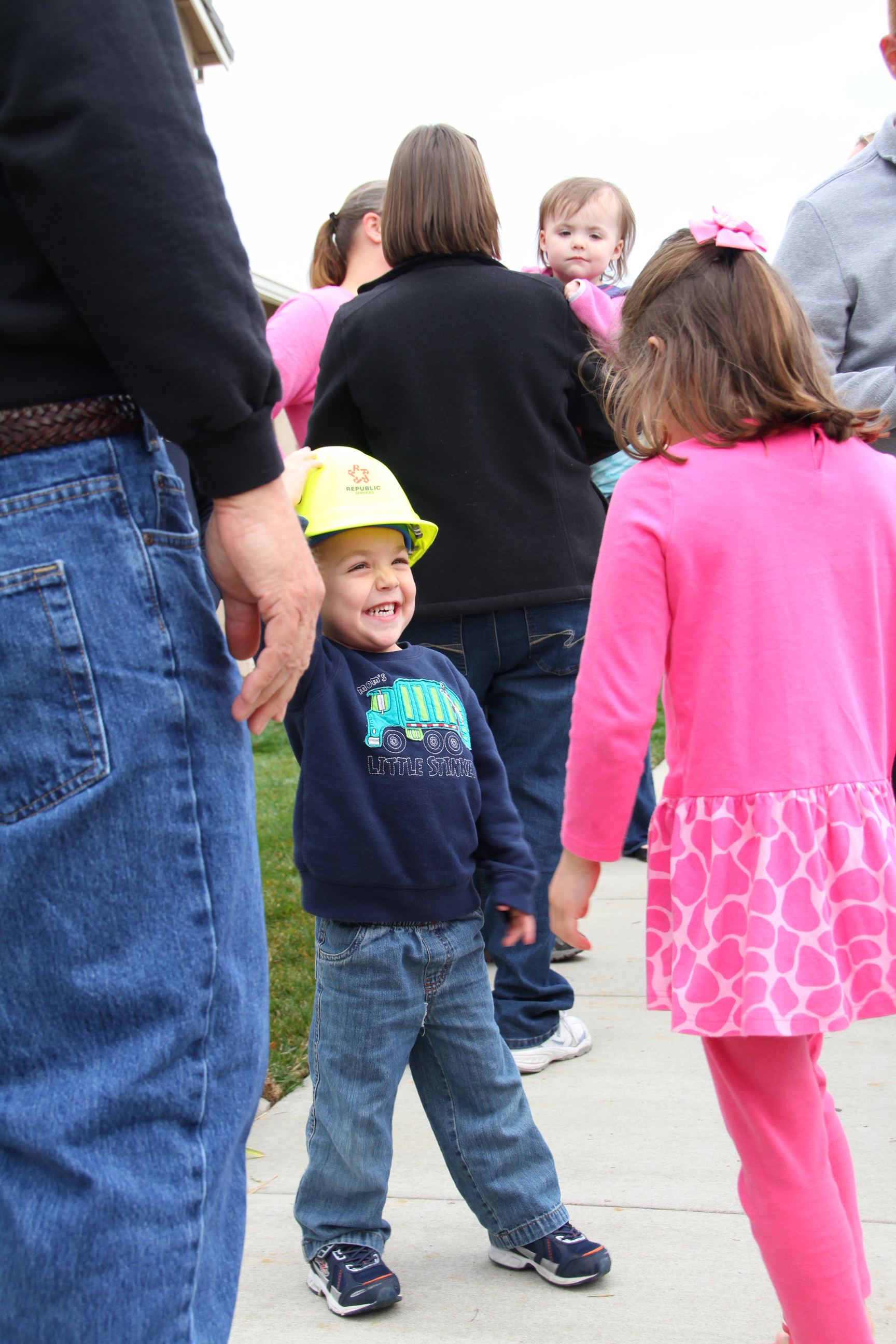 Wish granted: Six-year-old boy is garbage man for a day