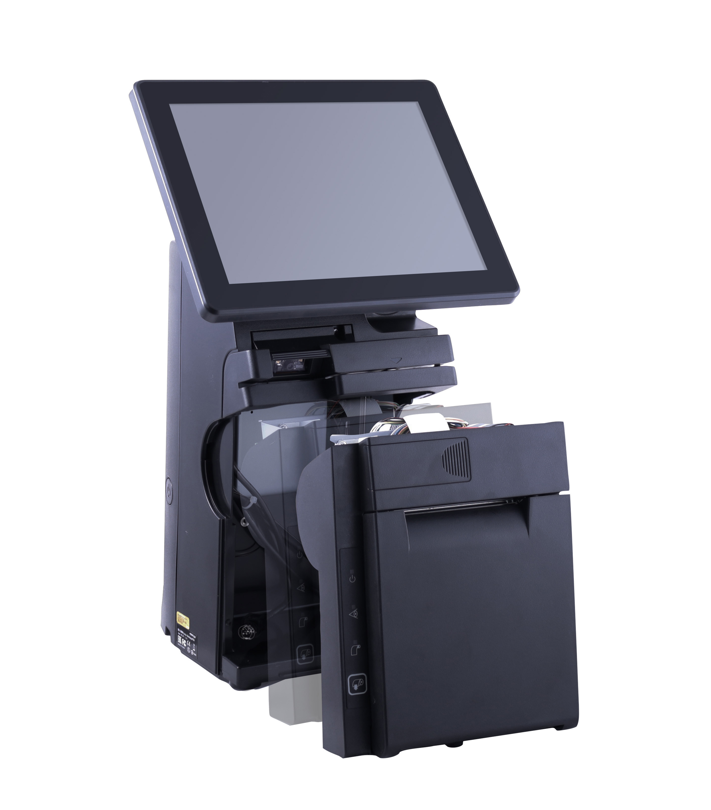 Posiflex HS3510 Compact Touch Screen Maximizes POS Counter Space