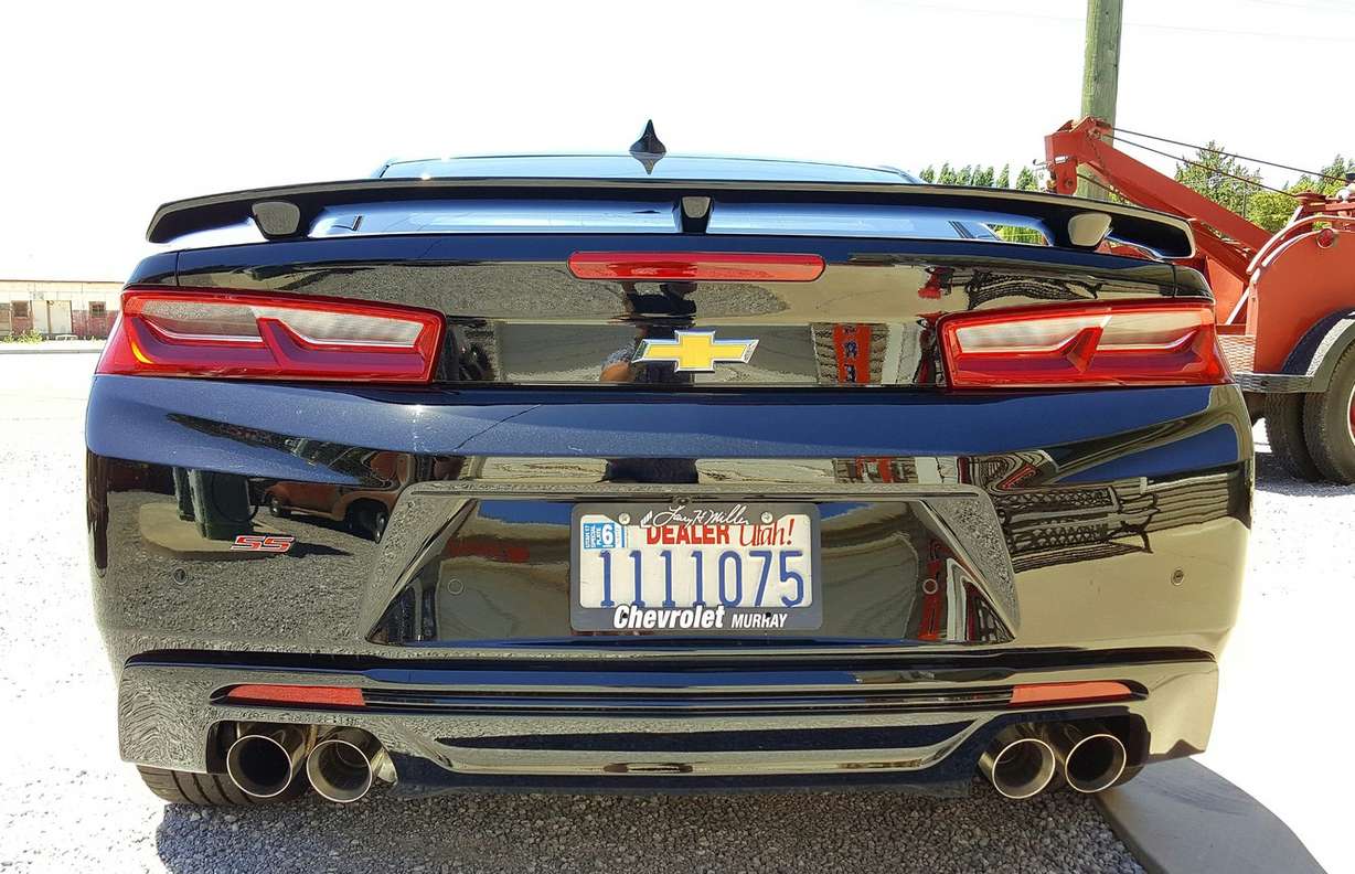The rear end of the Camaro. (Photo: Mike Stapley)