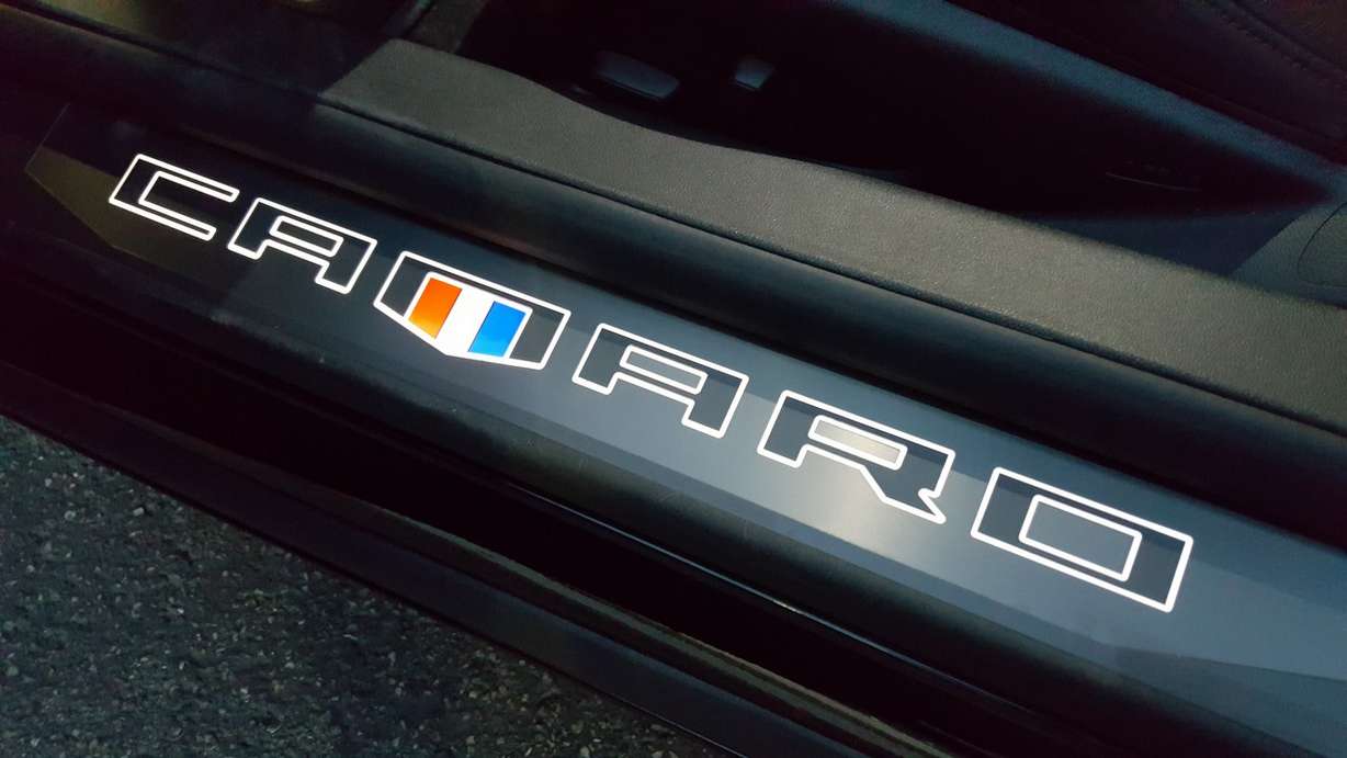 The Camaro door sill. (Photo: Mike Stapley)