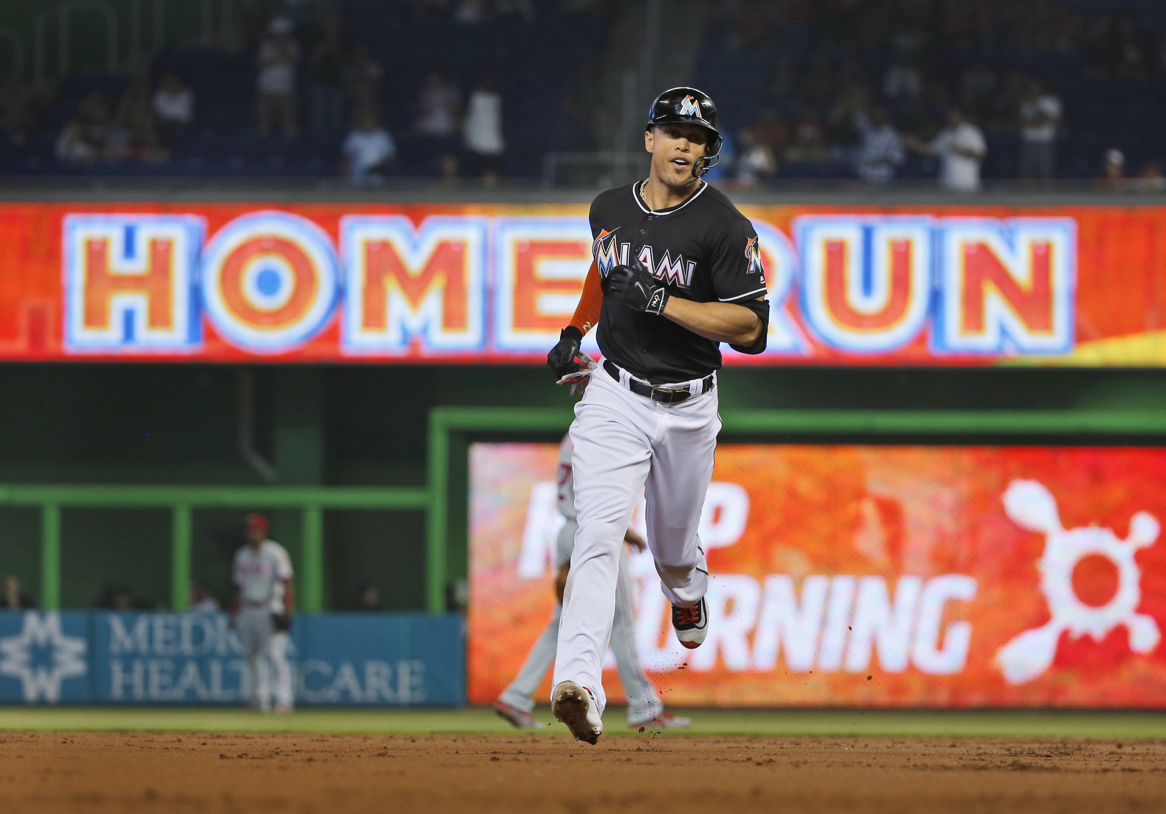 Stanton homers and Marlins beat Phillies 11-1