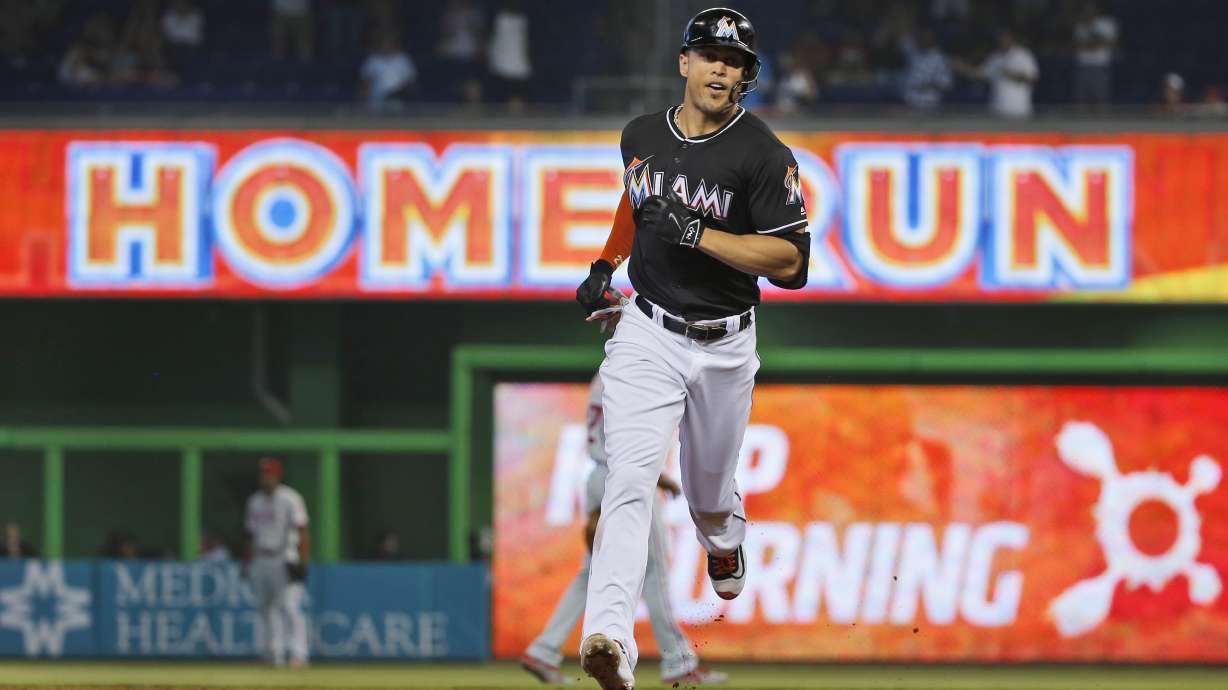 Stanton homers and Marlins beat Phillies 11-1