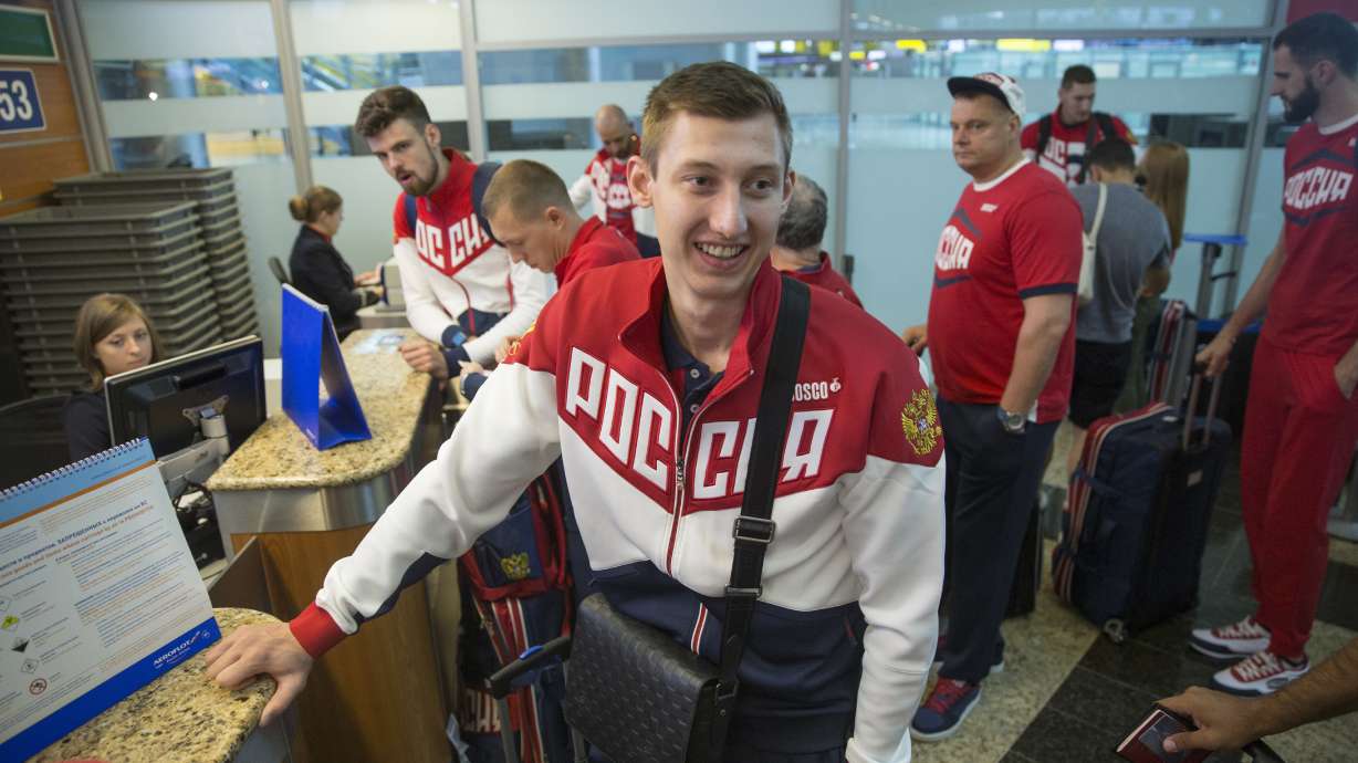 Russia's depleted Olympic team heads for Rio de Janeiro