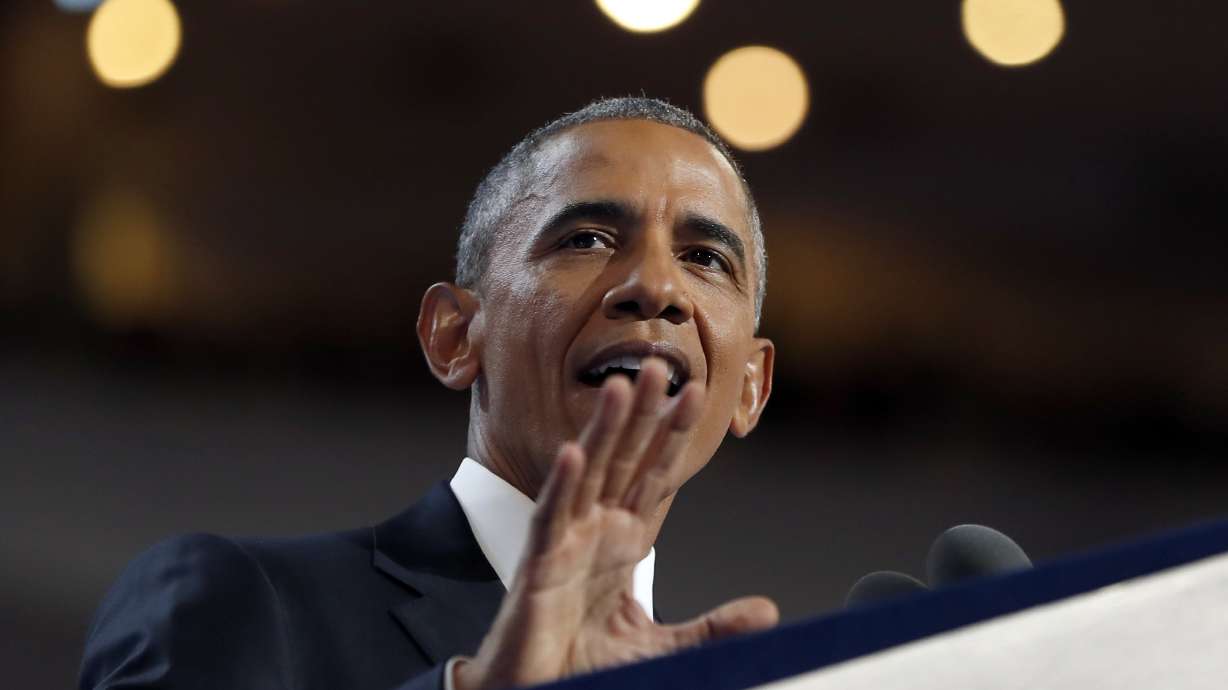 The Latest: Trump slams Clinton over 'radical Islam'