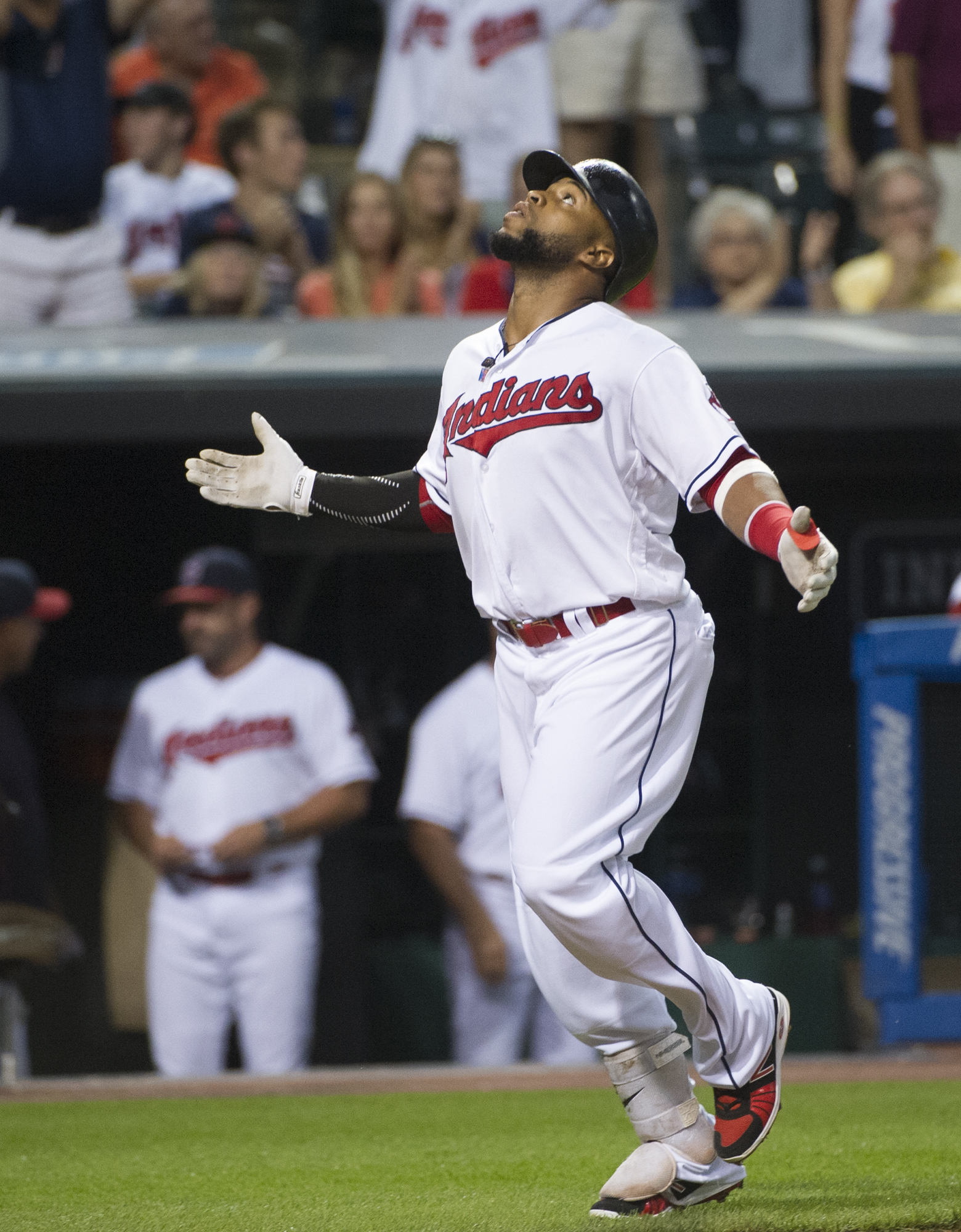 Indians use 4-run 7th to beat Athletics 5-3