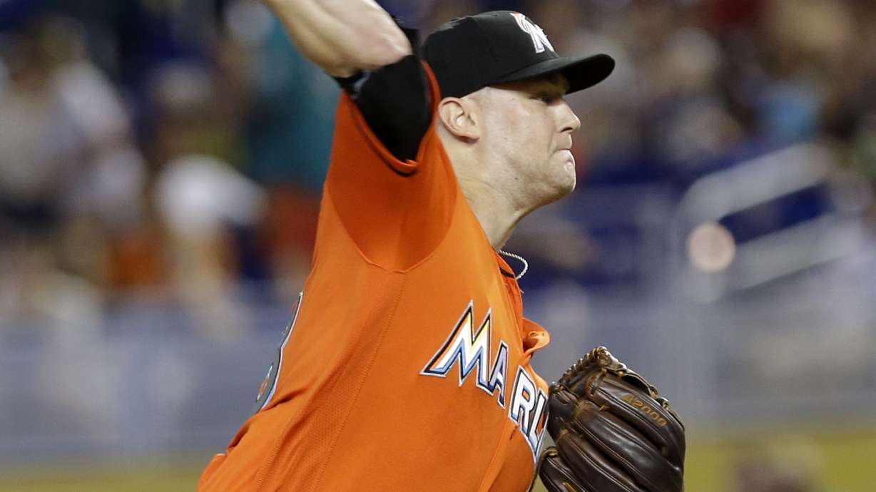 Dietrich's RBI triple in 9th helps Marlins beat Cards 5-4