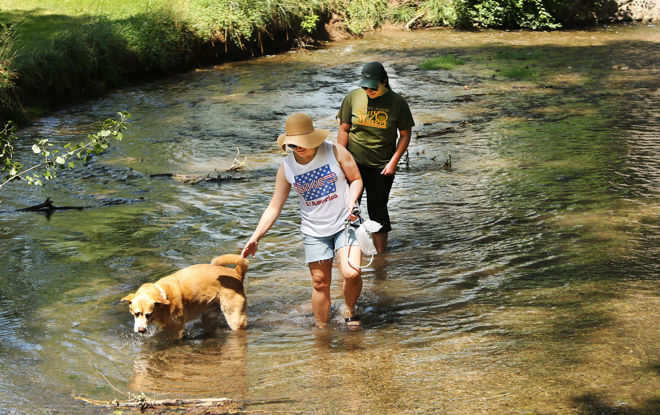 July was hot but fell short of record for 100-degree days