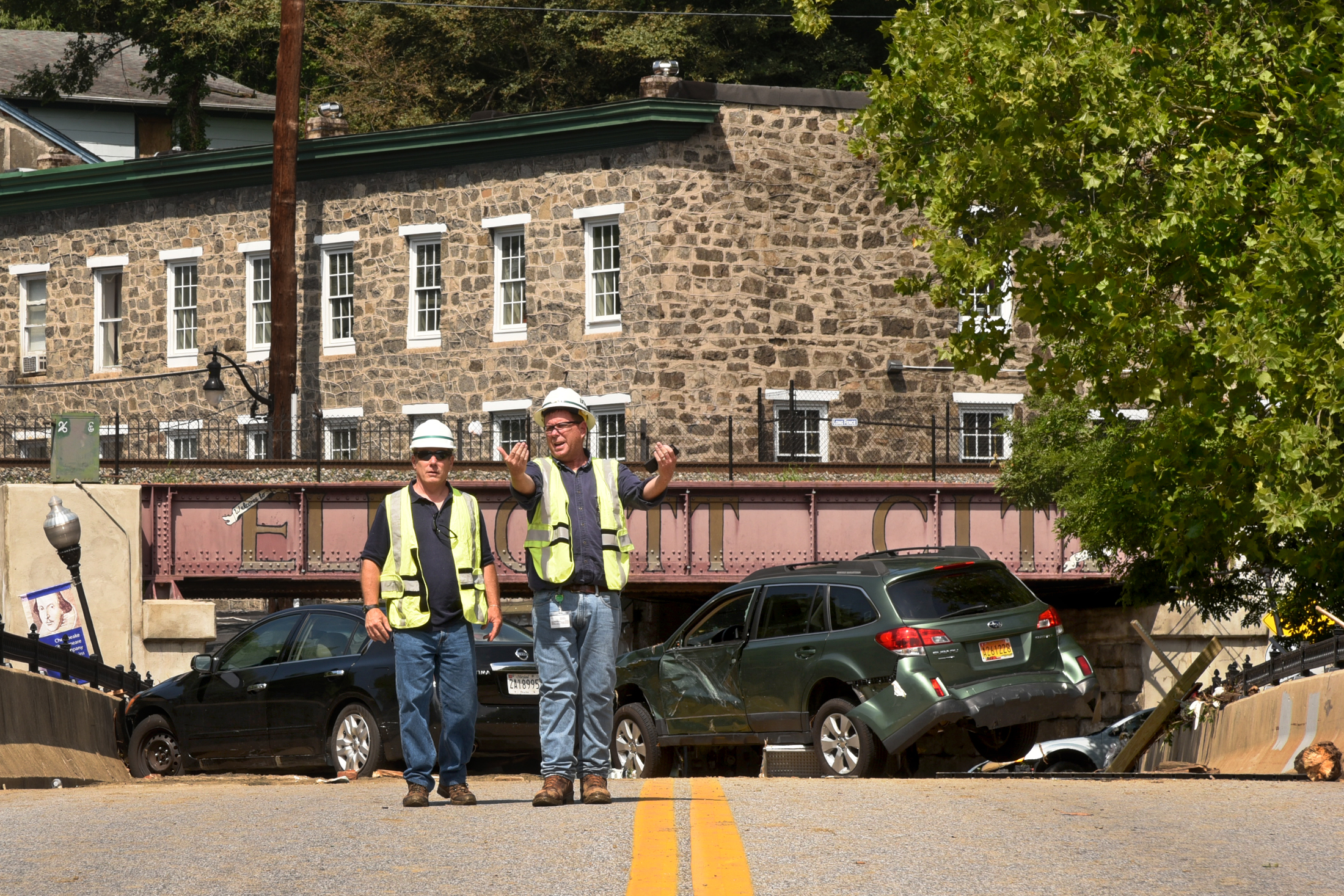 Historic Maryland town faces long recovery after flooding