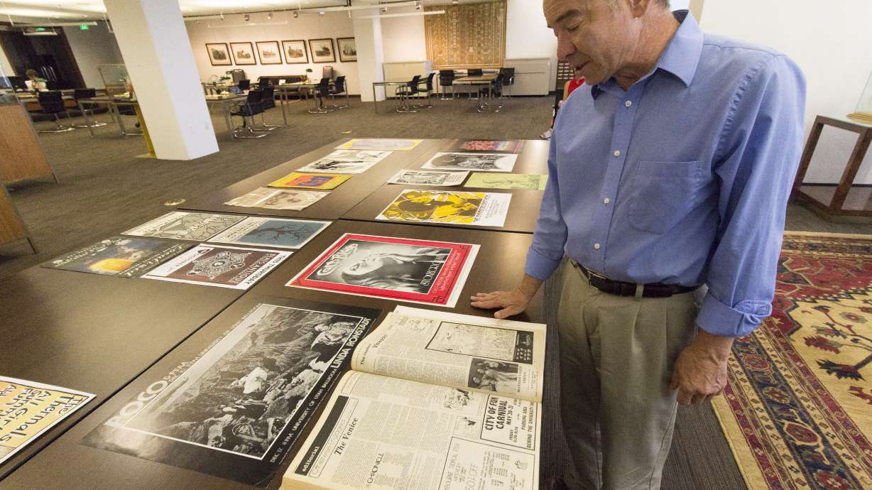 U. concert poster collection offers slice of SLC artistic history