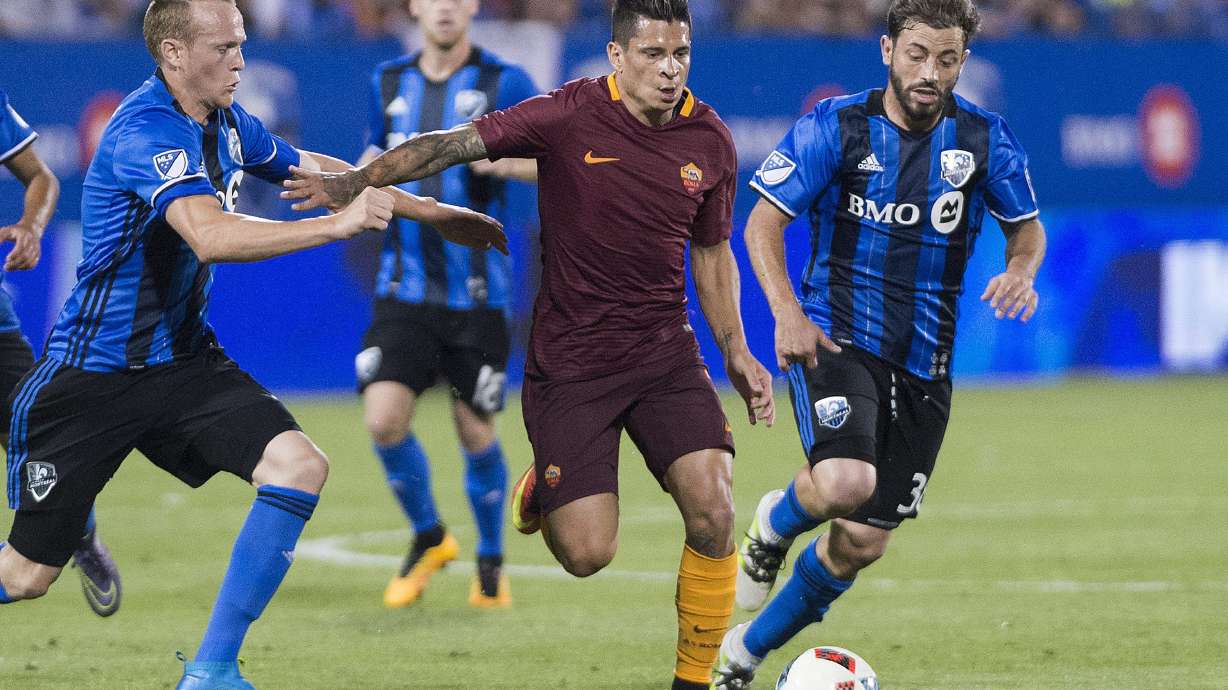 Dzeko, Nainggolan score in Roma's 2-0 win over Impact