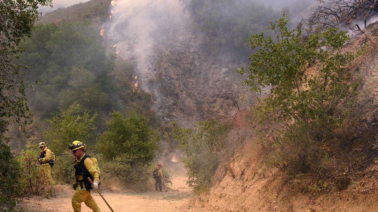 The Latest: California's Big Sur-area fire spreads overnight
