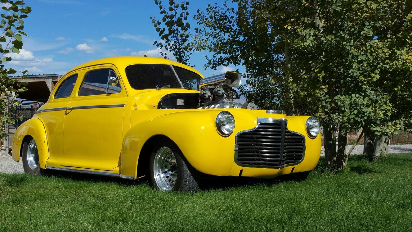 Utahn rebuilds 1941 Chevy Coupe for speed