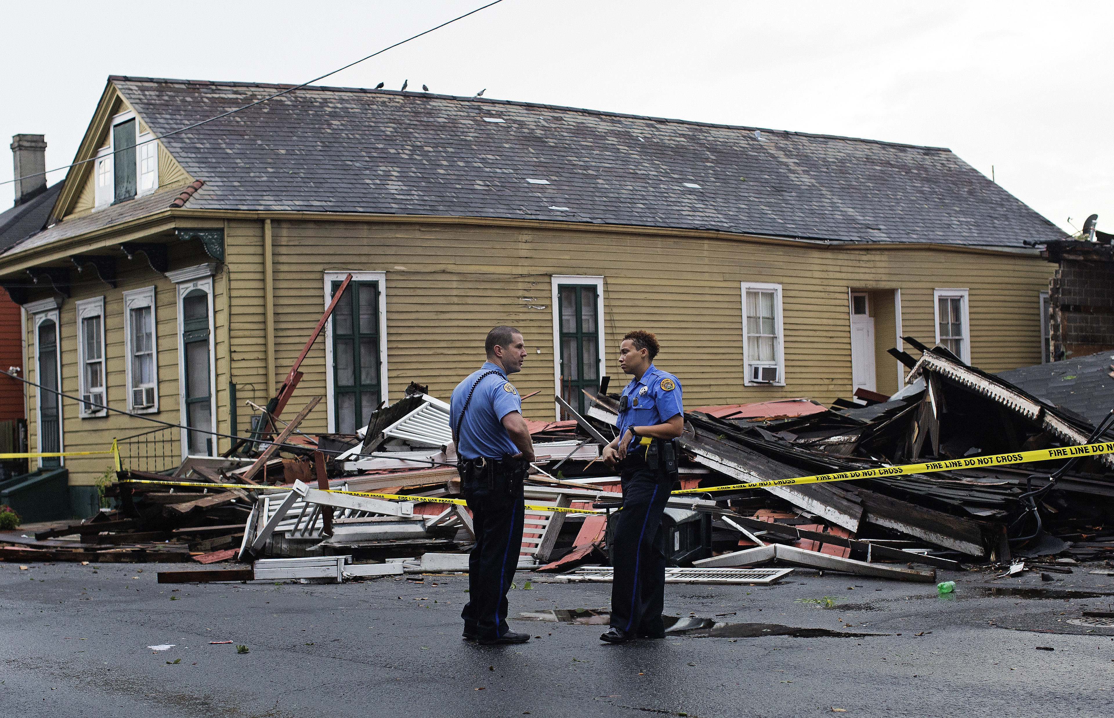 Cleanup underway in New Orleans after tornado causes damage