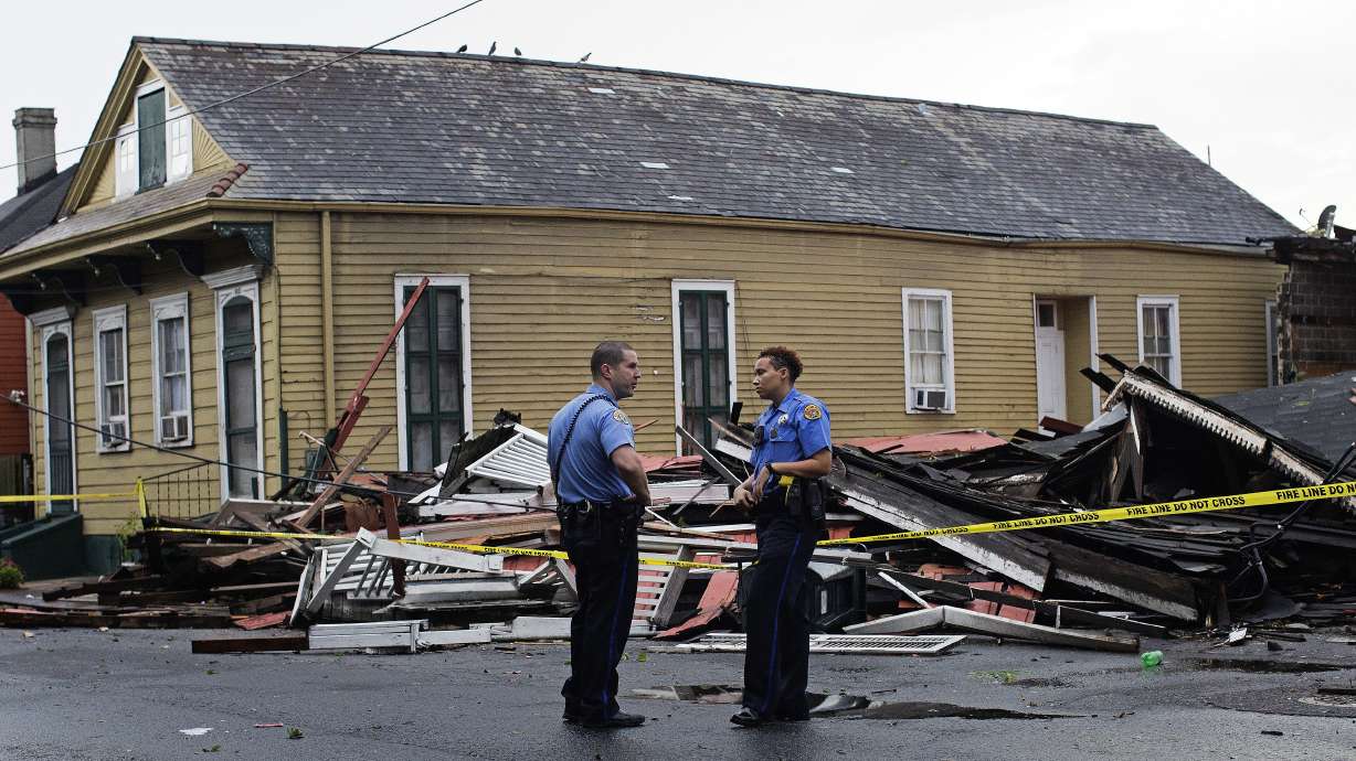 Cleanup underway in New Orleans after tornado causes damage