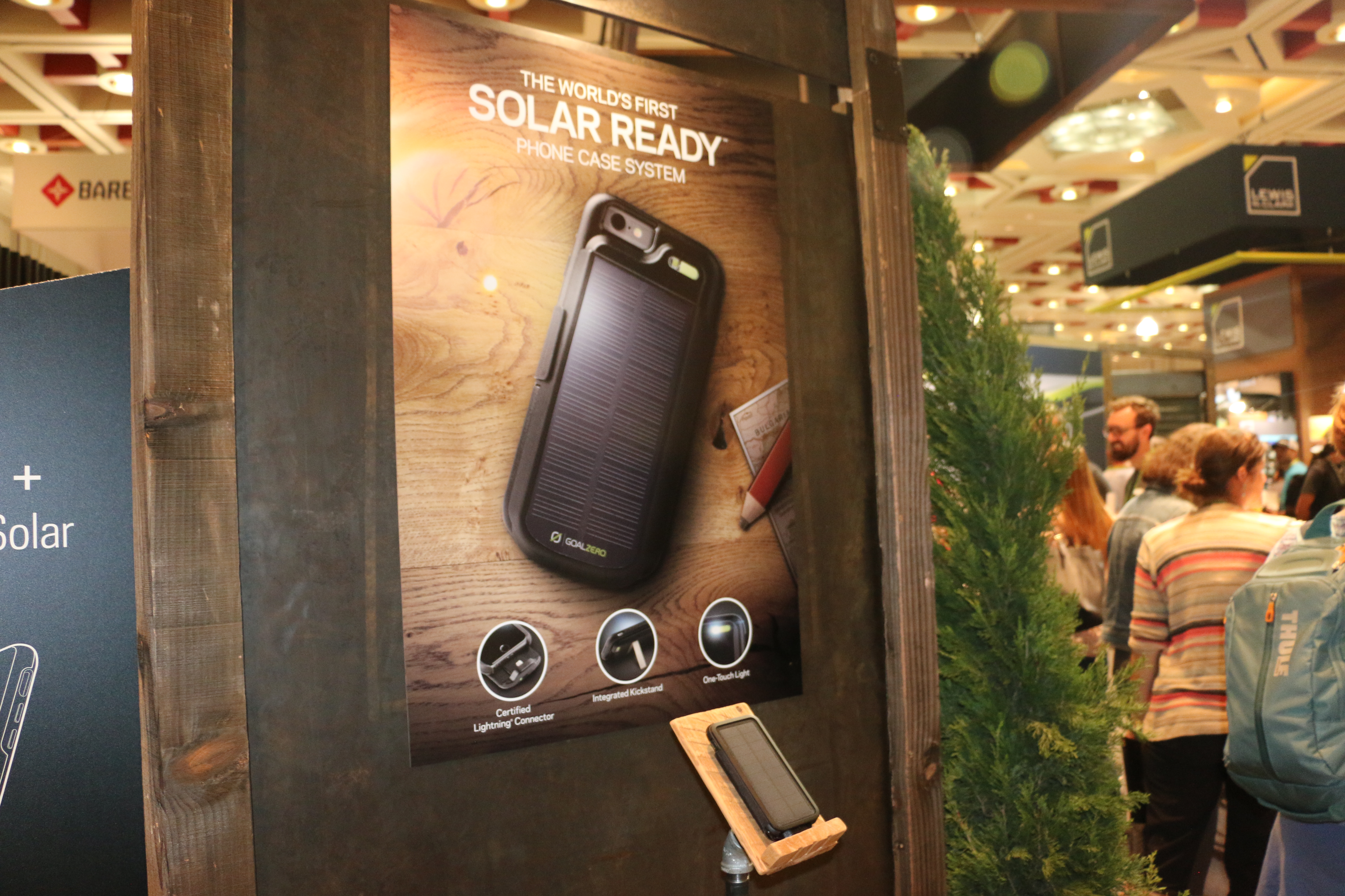 This modular phone system is composed of the OtterBox uniVERSE case, Goal Zero Slide Battery and Nomad Folio Solar Panel. Photo credit: Faith Heaton Jolley, KSL