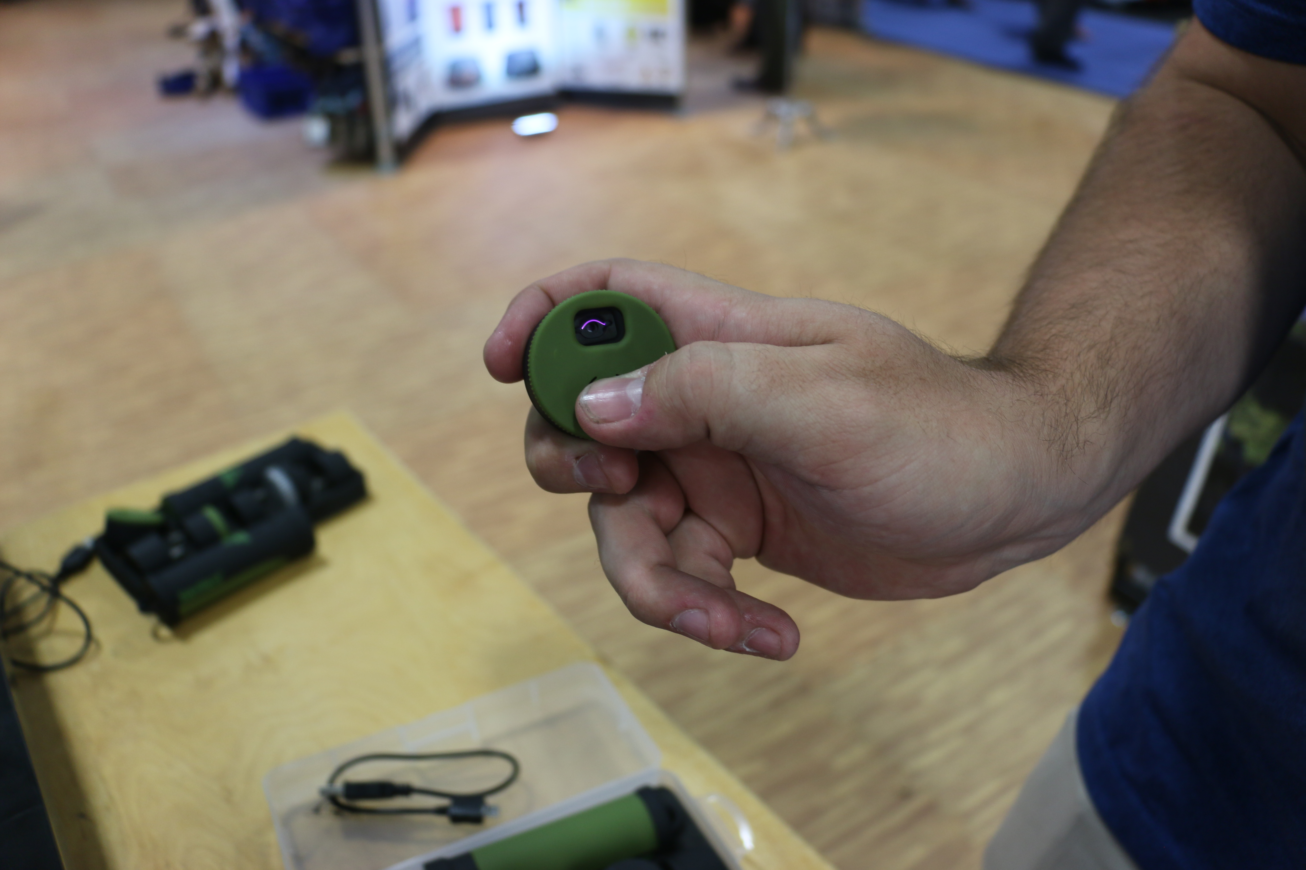 The Survivolts fire starter attachment.