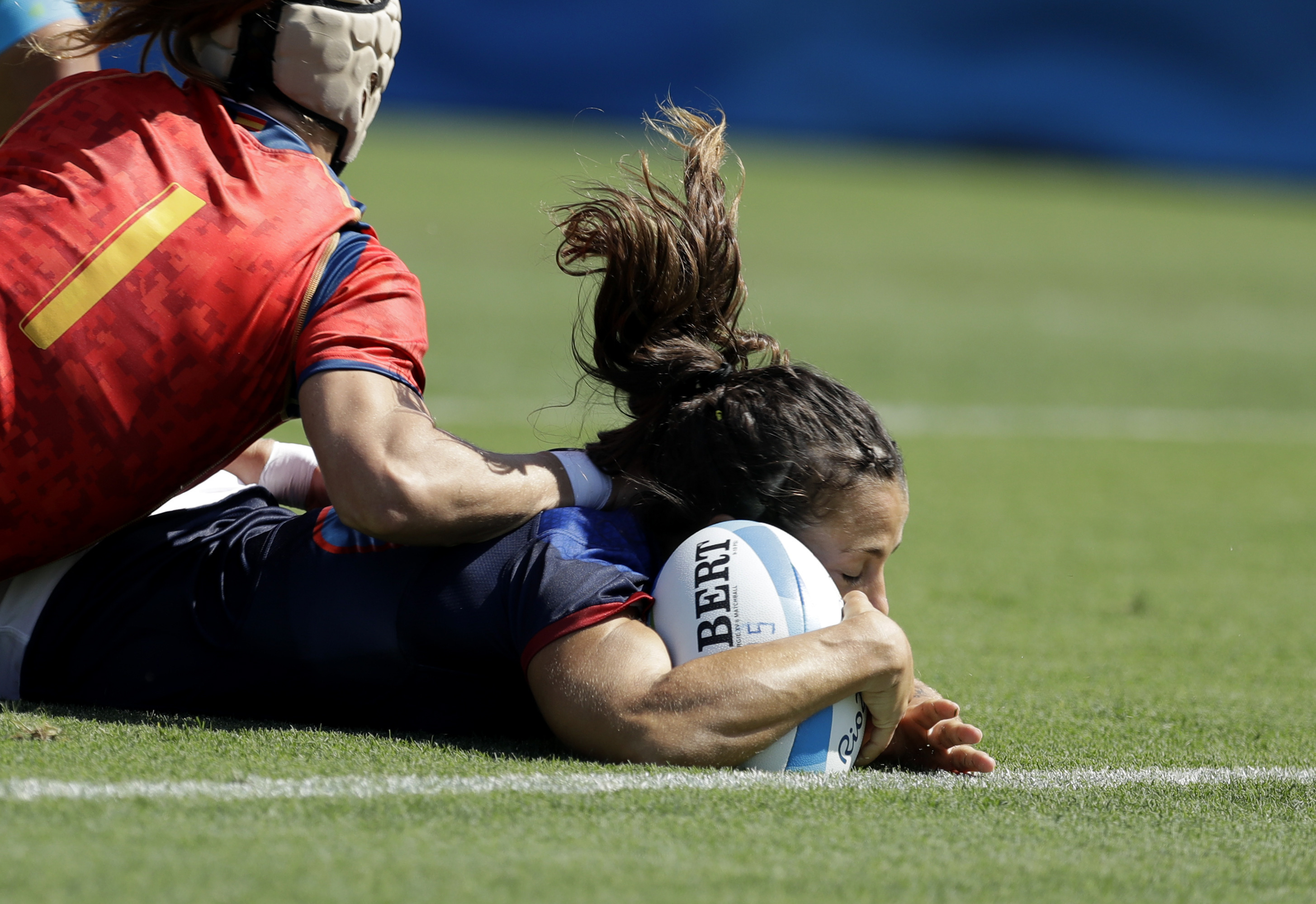 Tackling any challenge, women's rugby makes Olympic debut