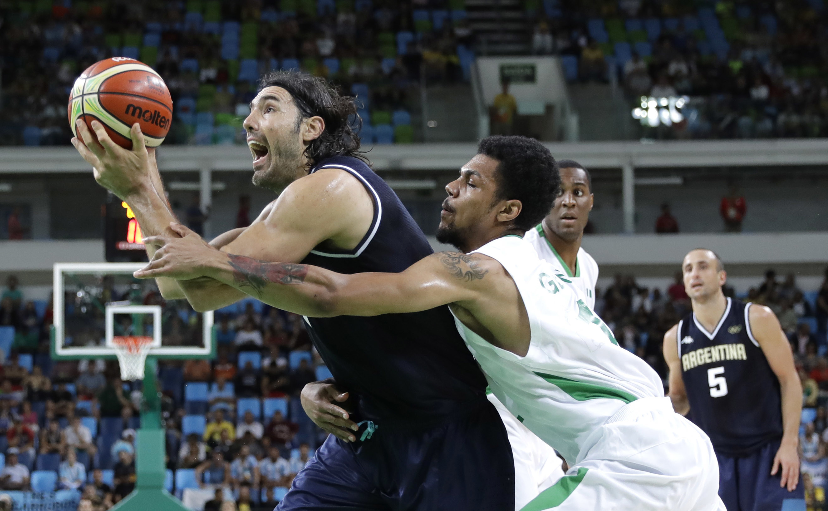 Argentina beats Nigeria 94-66 in Olympic men's basketball