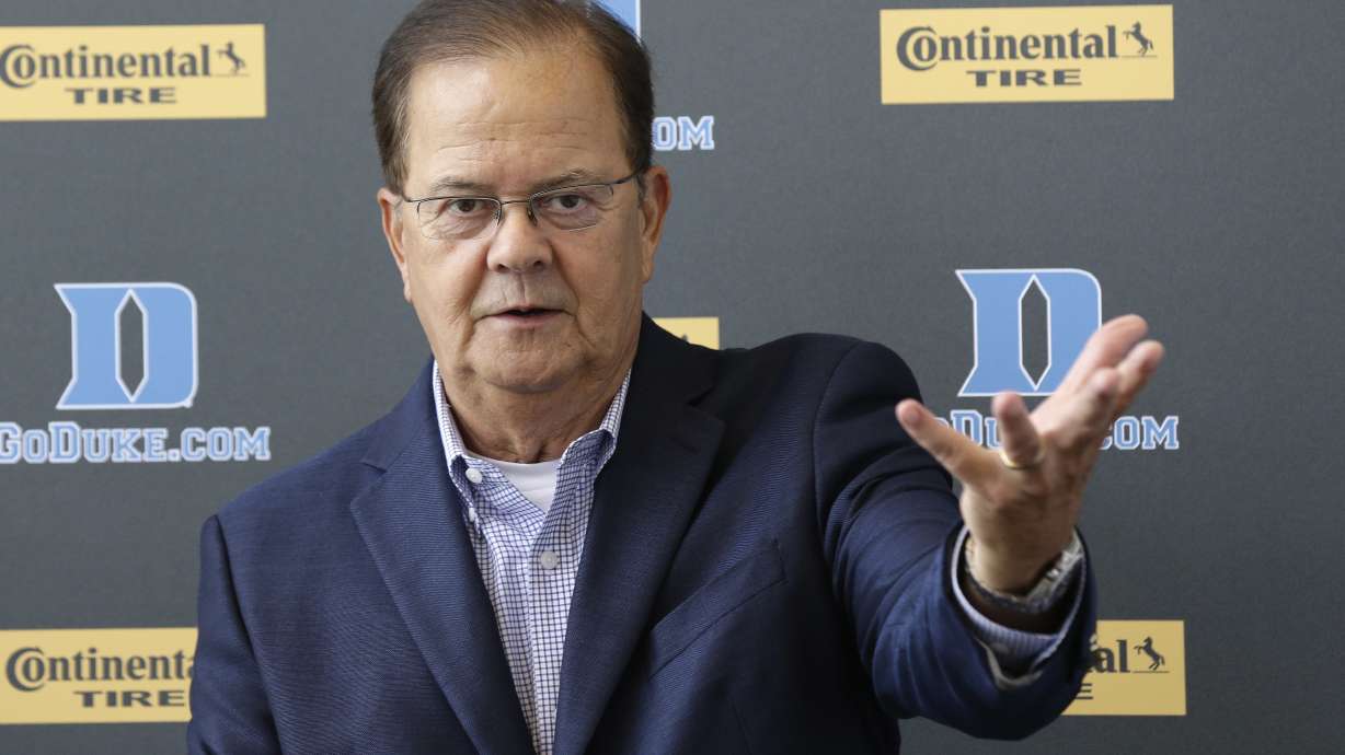 Duke QB back in limited role, 6 months after Achilles injury