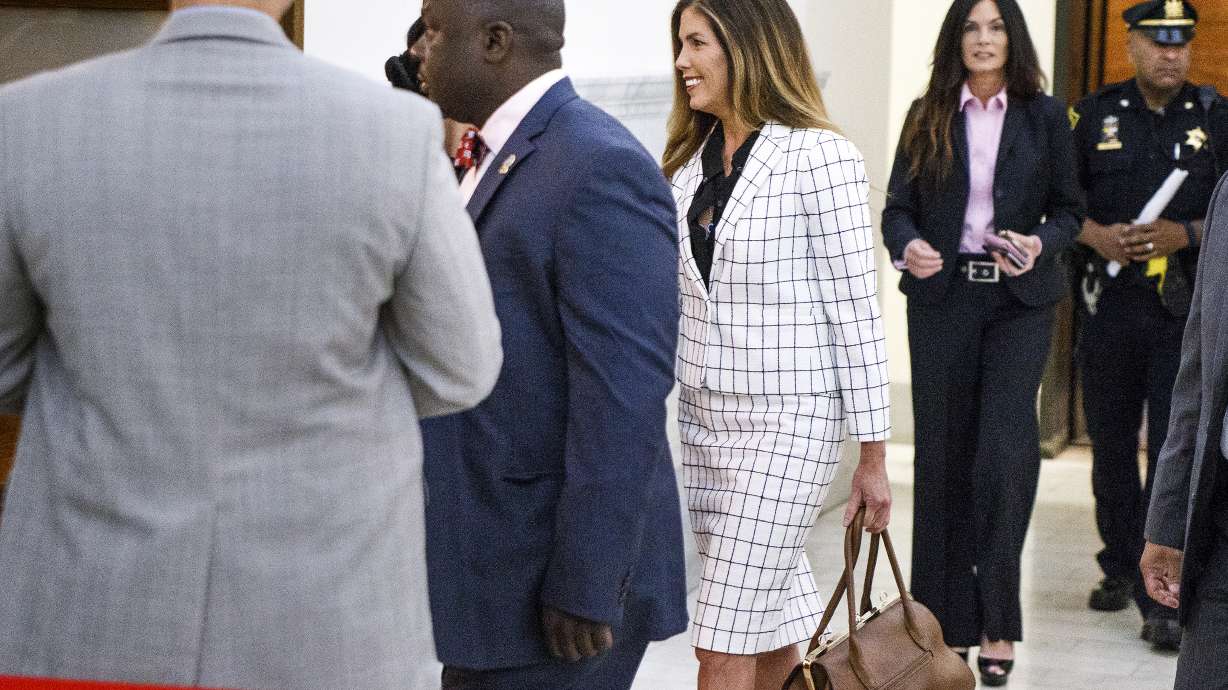 The Latest: Pennsylvania attorney general's testimony aired
