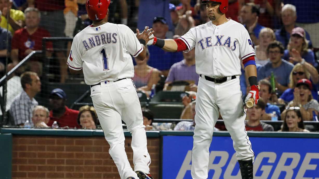 Beltre leads another Rangers' rally over Rockies in 5-4 win