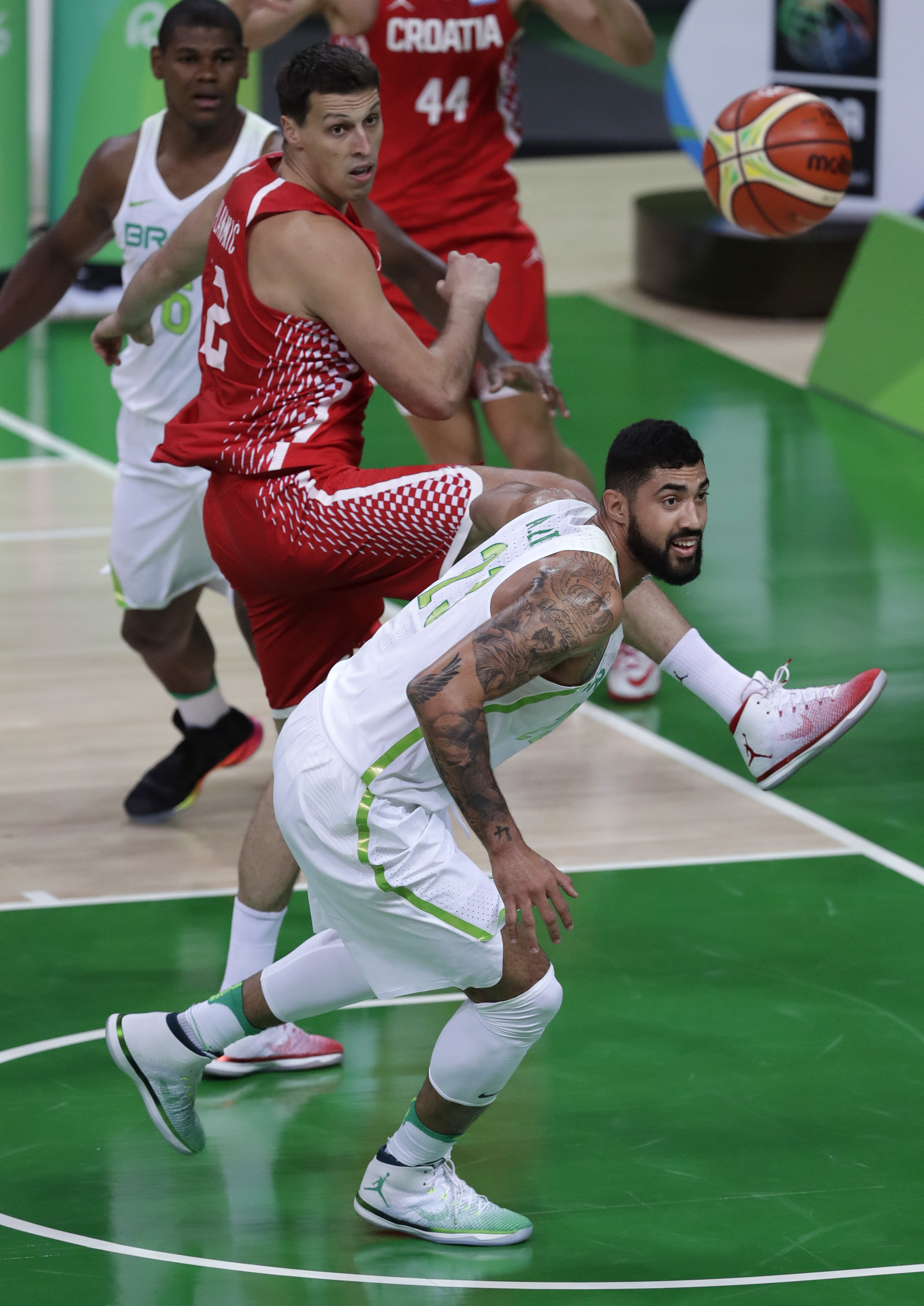 Croatia men's basketball holds on for 80-76 win over Brazil