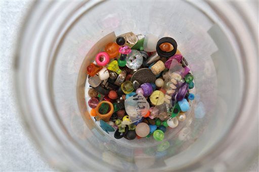 Doctors keep collection of strange items swallowed by kids