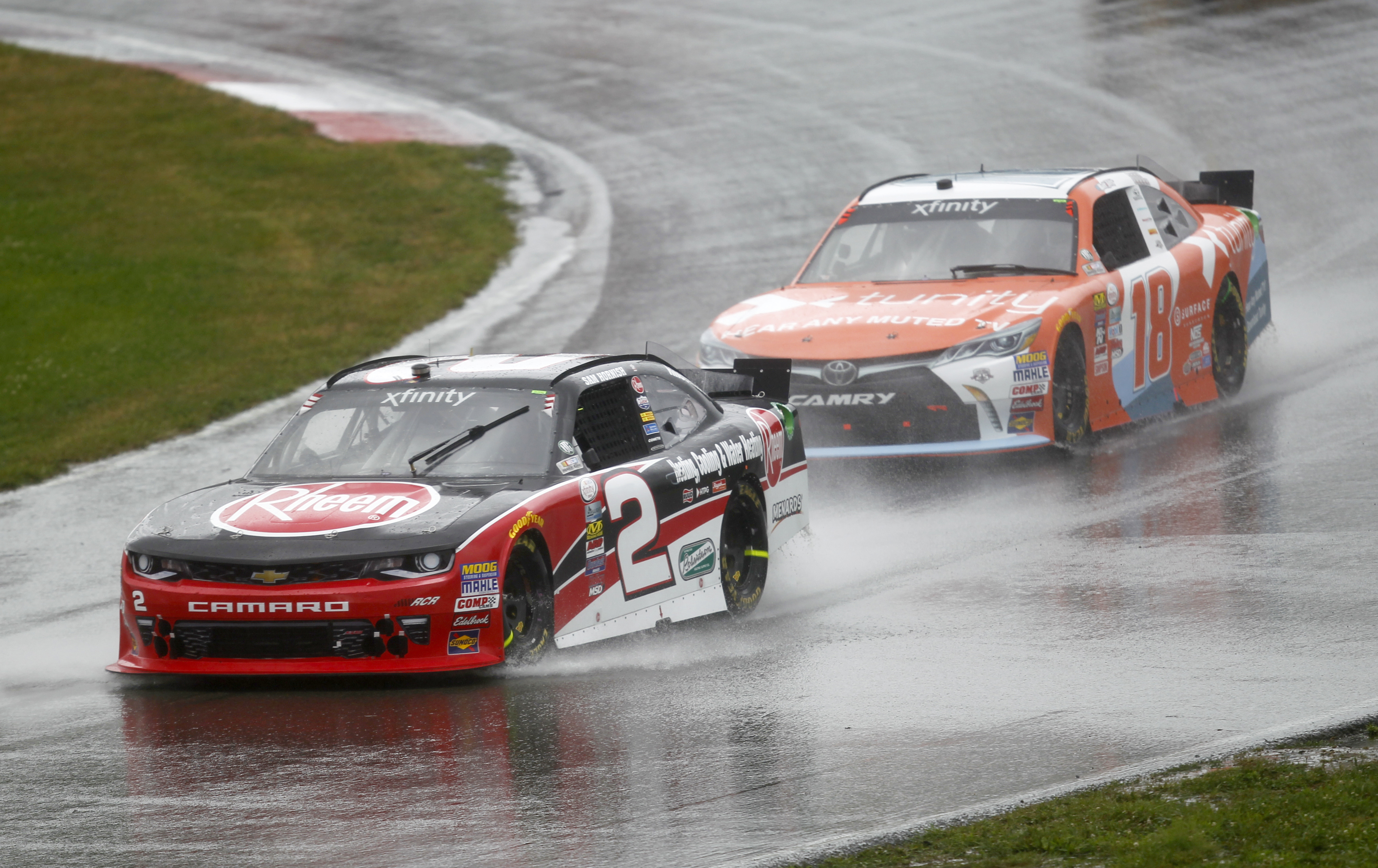 Justin Marks wins NASCAR Xfinity race at rainy Mid-Ohio