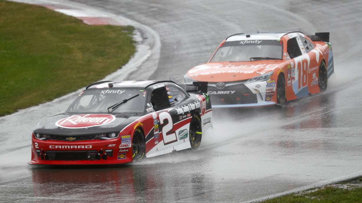 Justin Marks wins NASCAR Xfinity race at rainy Mid-Ohio