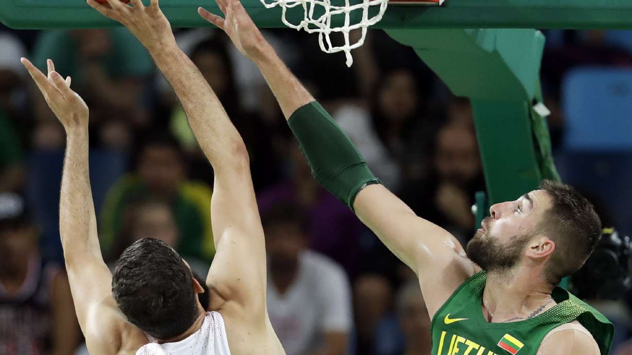 Gasol, Spain throttle Lithuania 109-59 in men's basketball