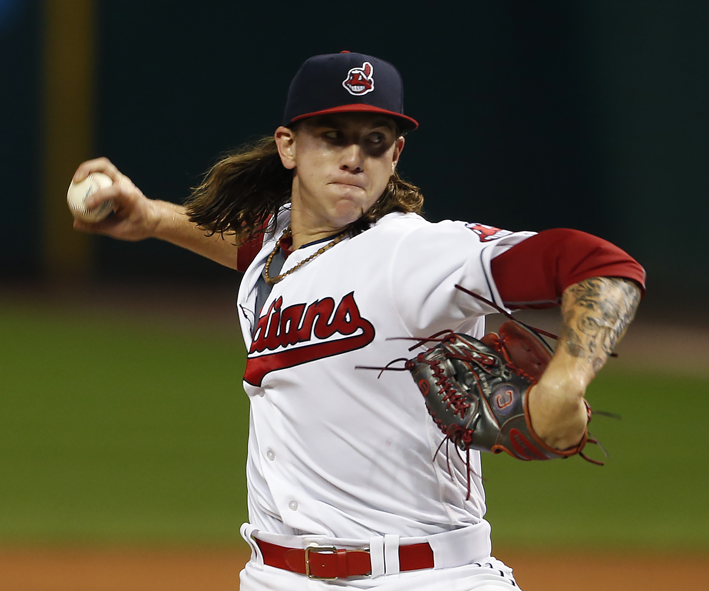 Clevinger takes no-hitter into 6th, Indians 1-hit Angels