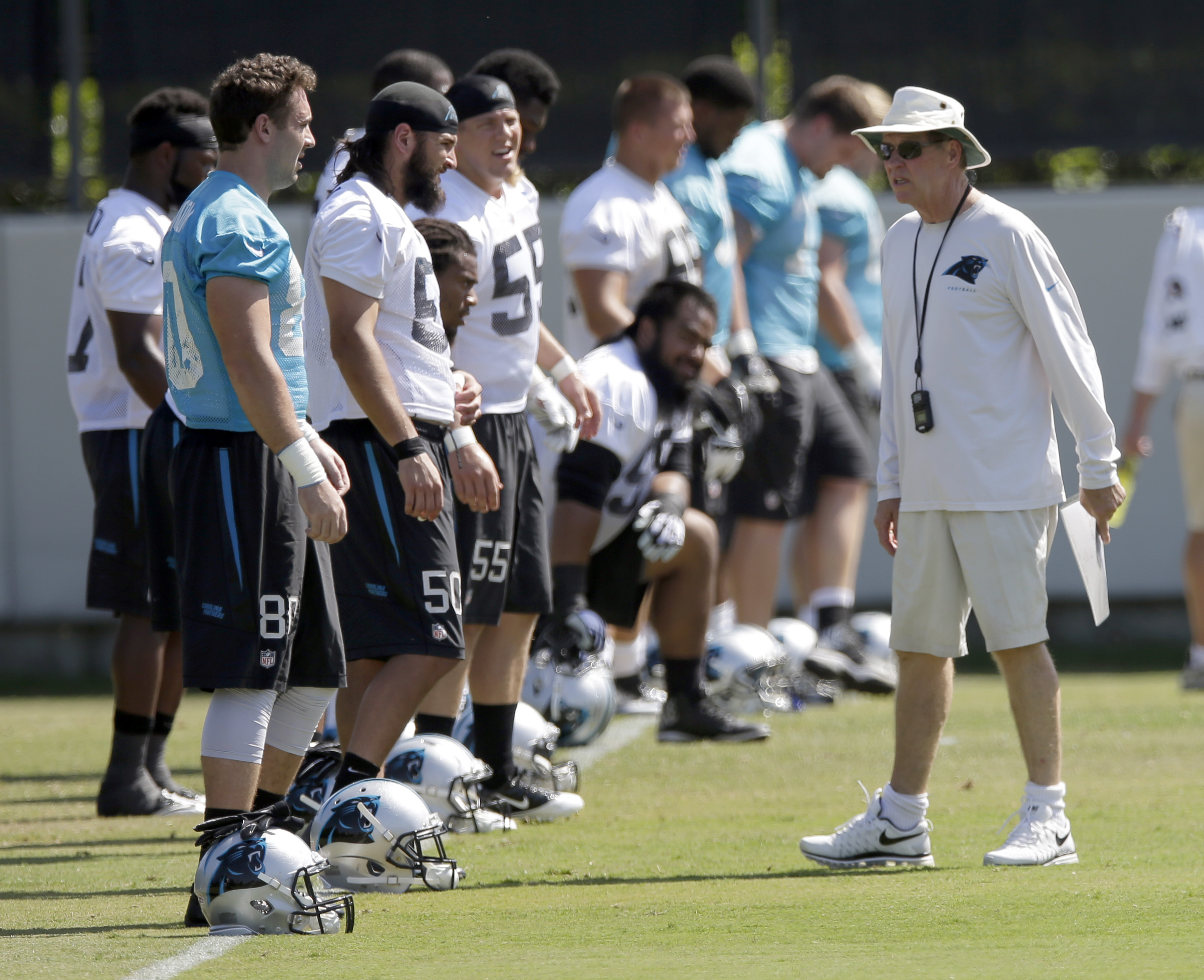 Panthers' DeHaven steps down as coordinator to battle cancer