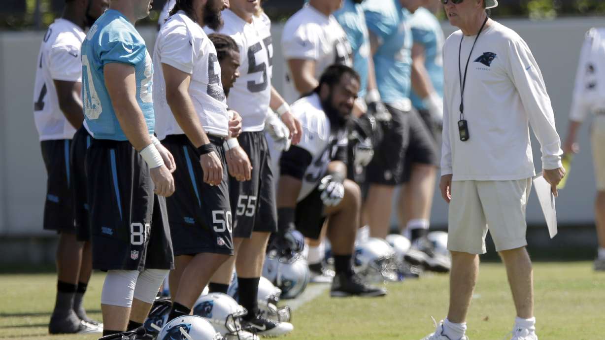 Panthers' DeHaven steps down as coordinator to battle cancer