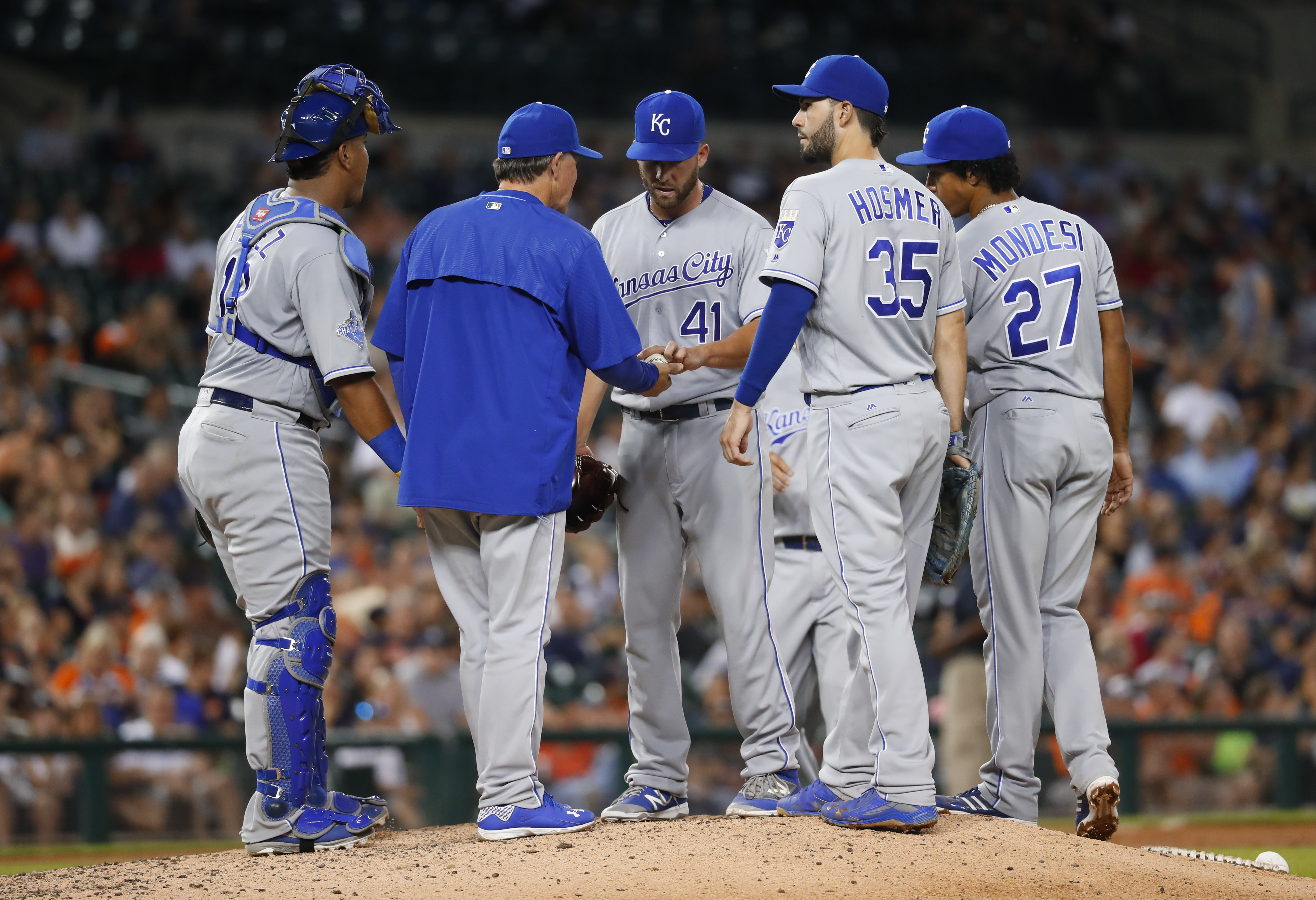 Mondesi hits first HR in Royals' 6-1 win over Tigers