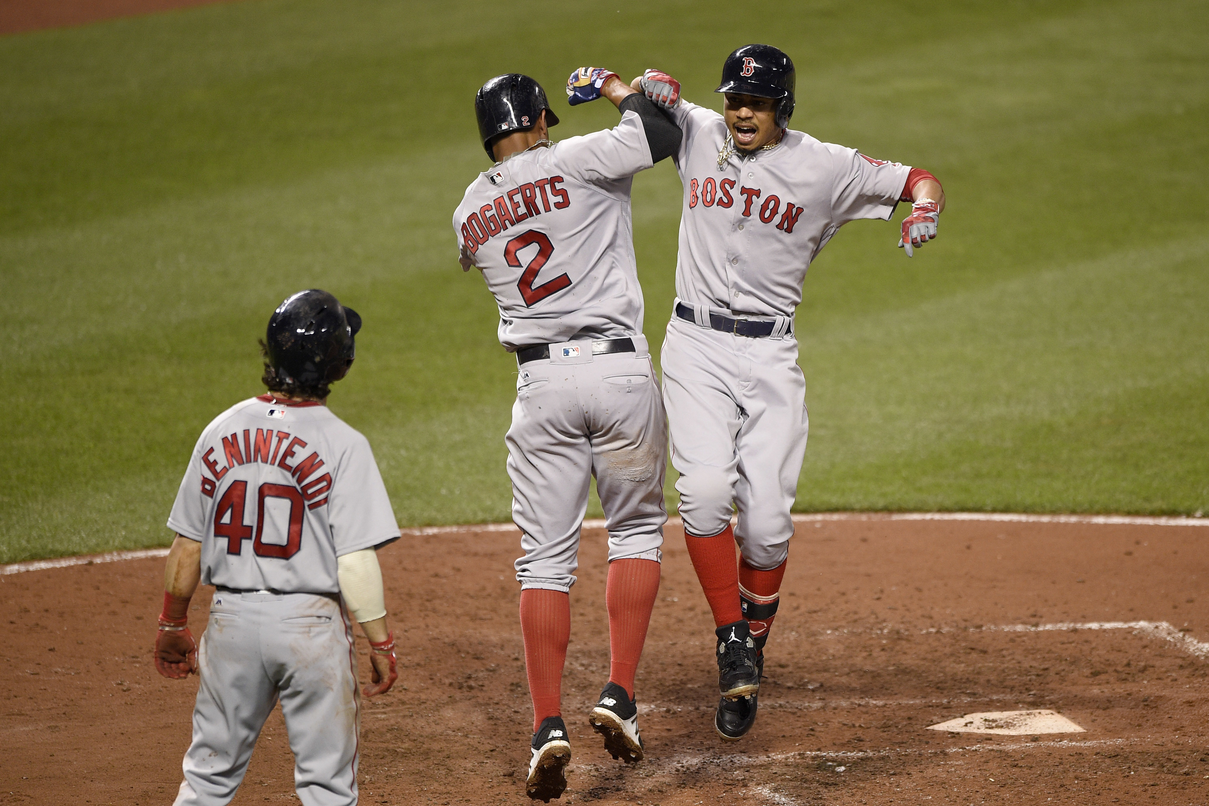 Betts has 2 HRs, 5 RBIs as Red Sox beat Orioles 5-3